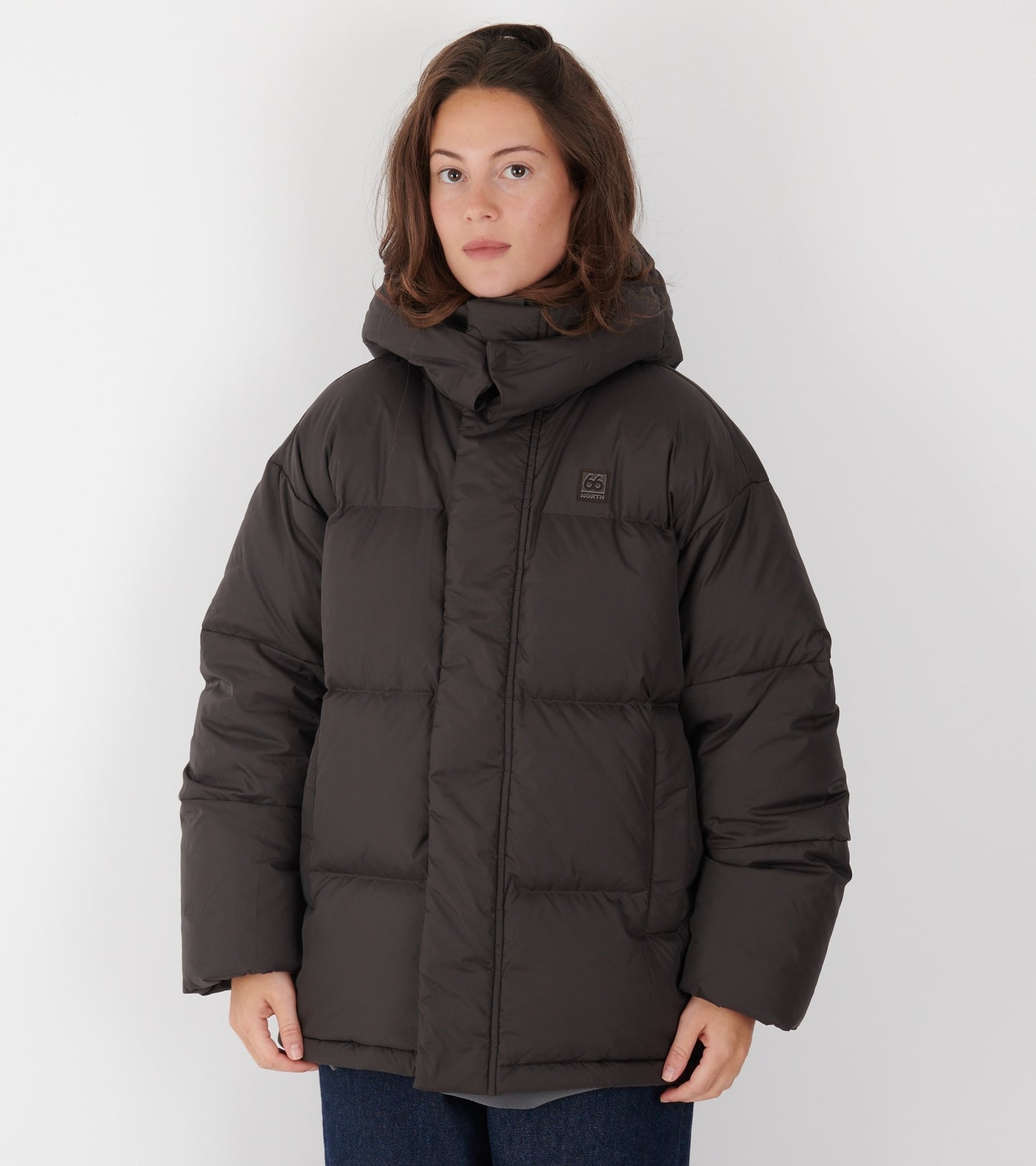 Dyngja Down Jacket Licorice
