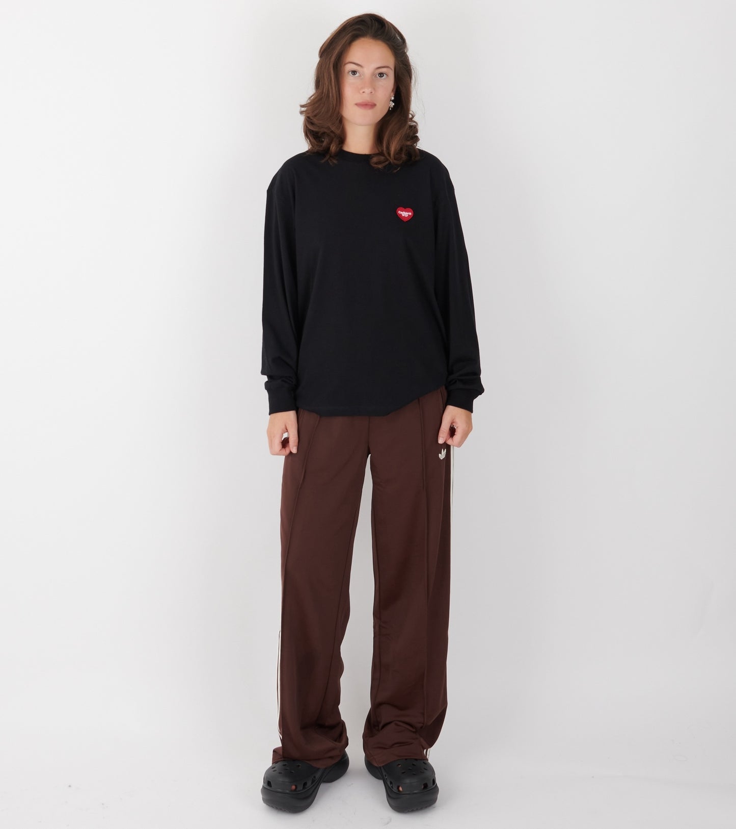 Firebird Track Pants Auburn/Cream White