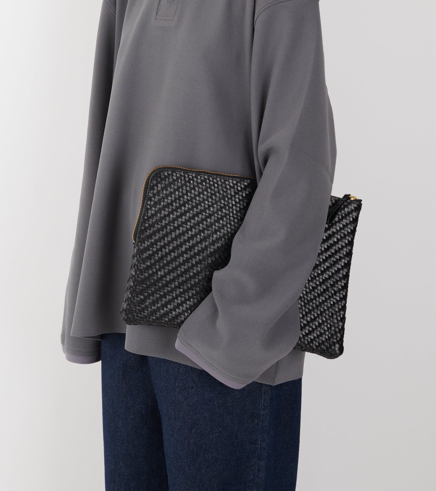 Batu Large Pouch Black