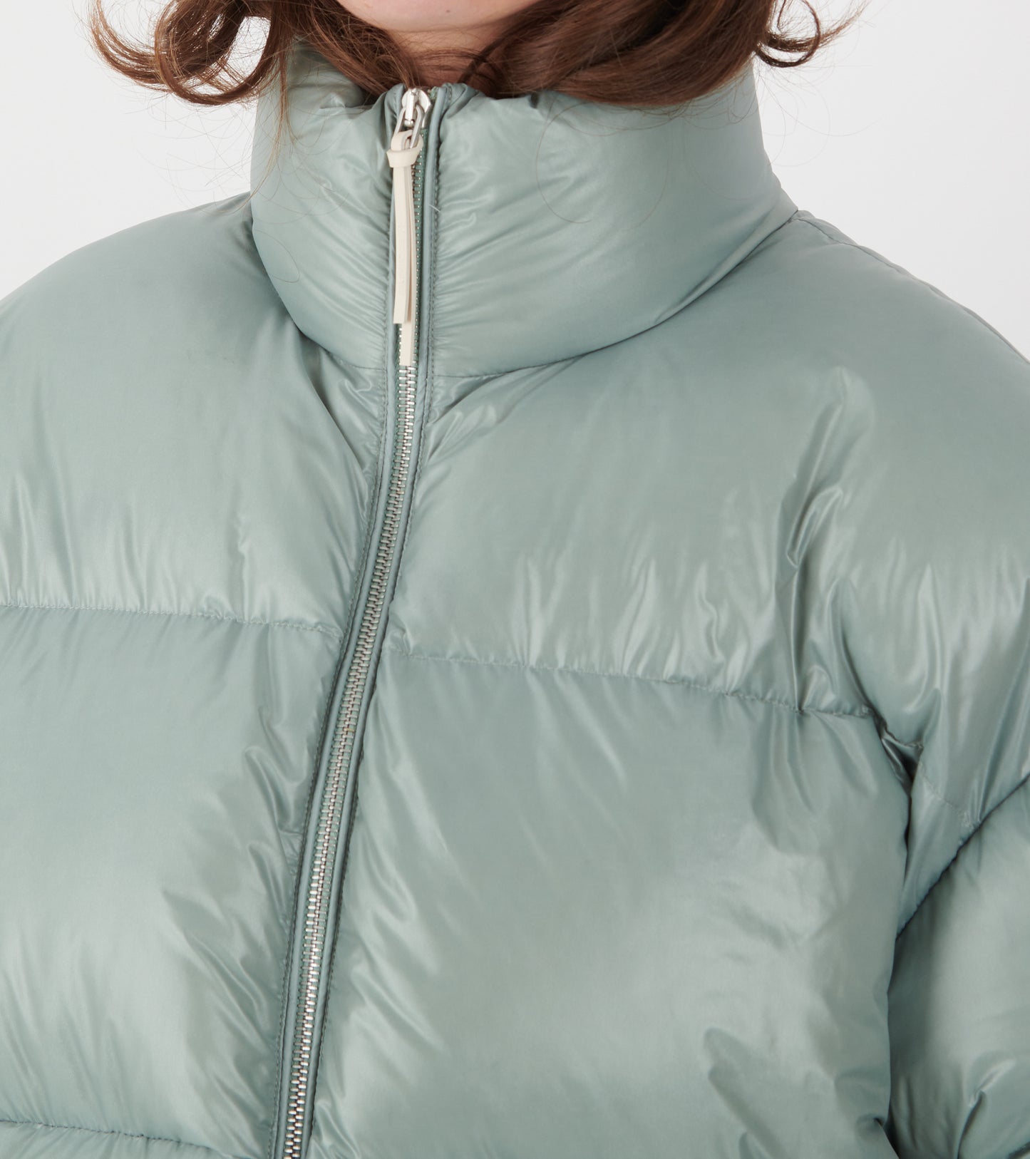 Down Puffer Jacket Mineral