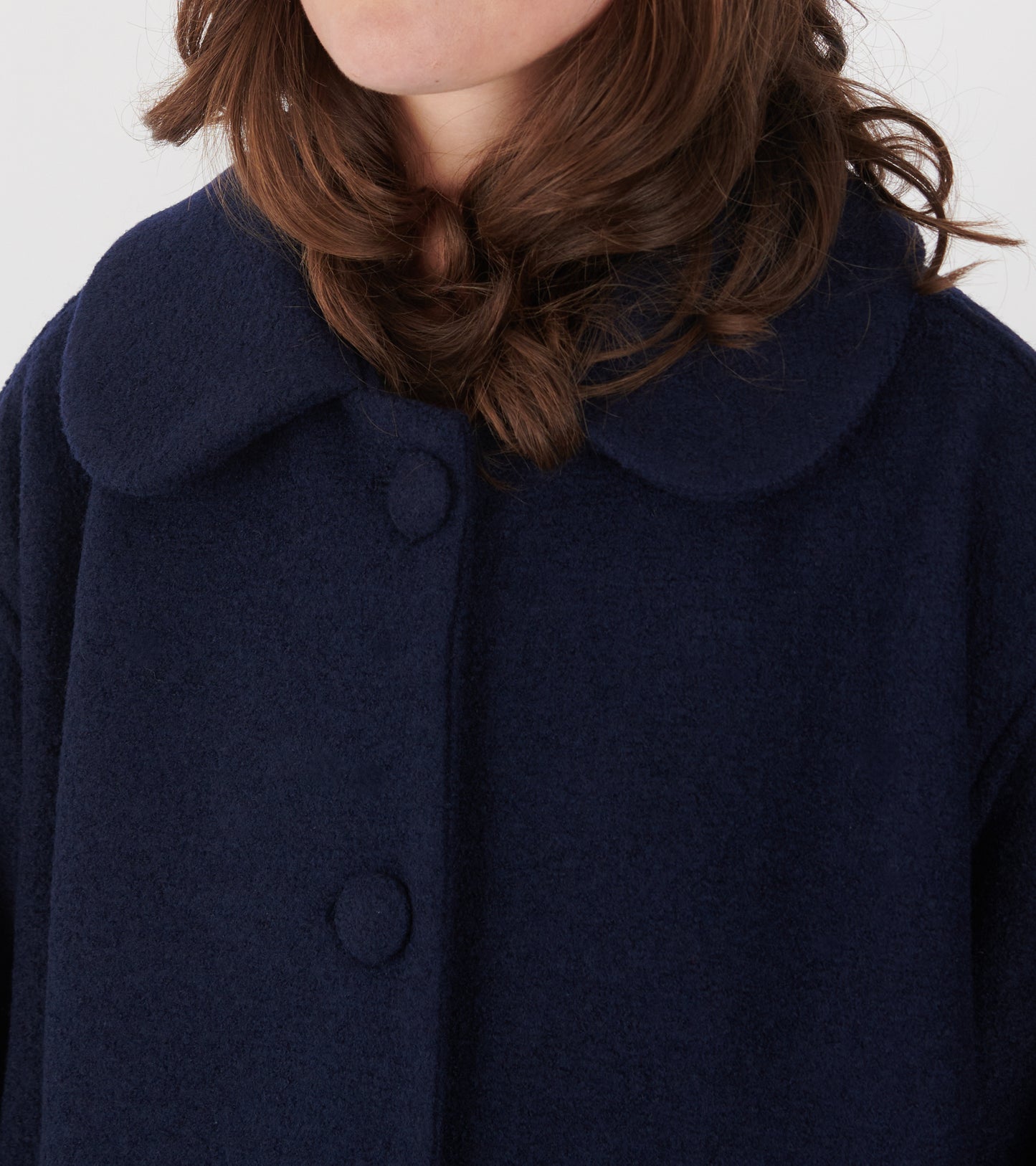 Astrid Long Coat Navy