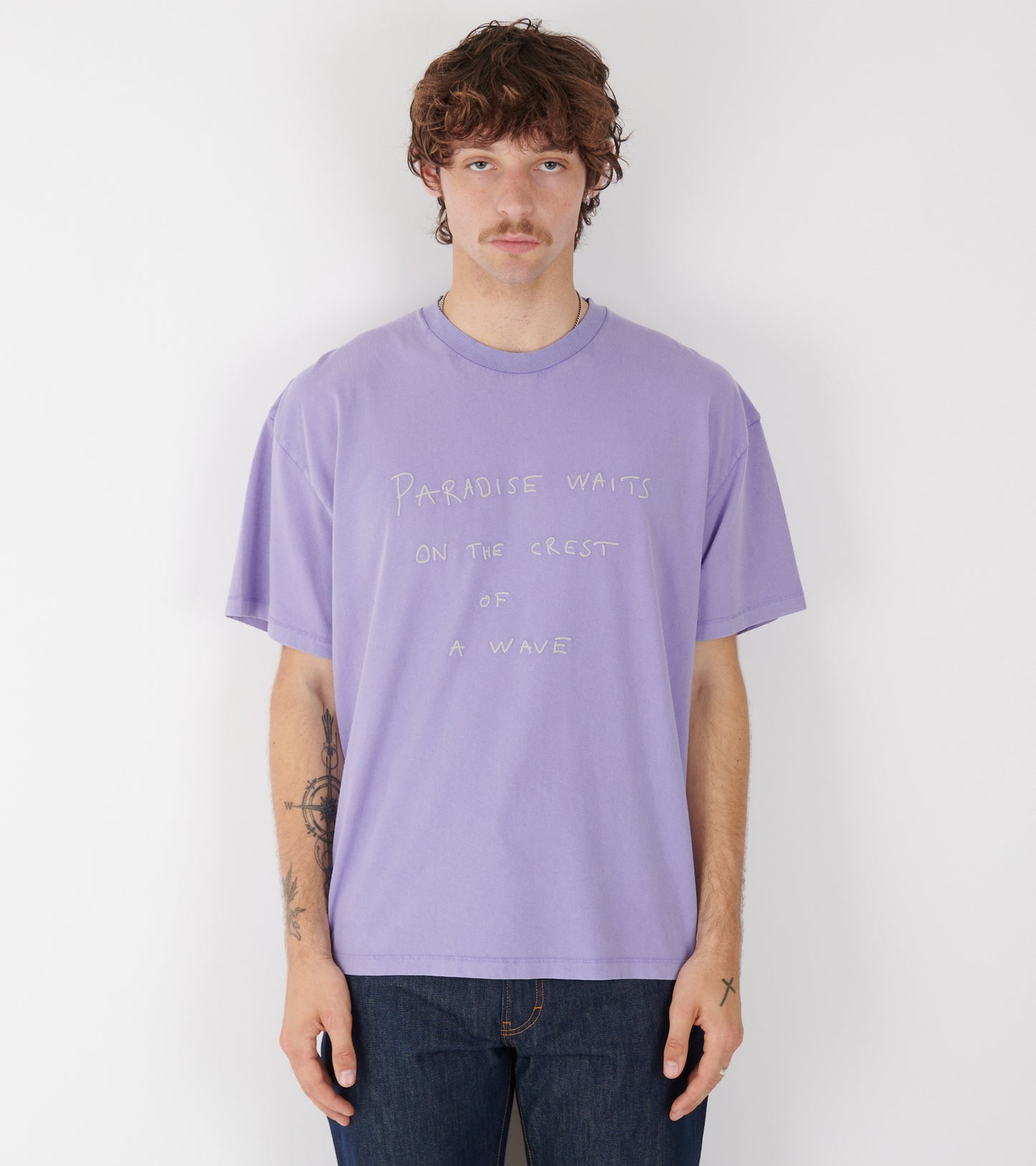 Paradise Box Tee Paradise Lavender