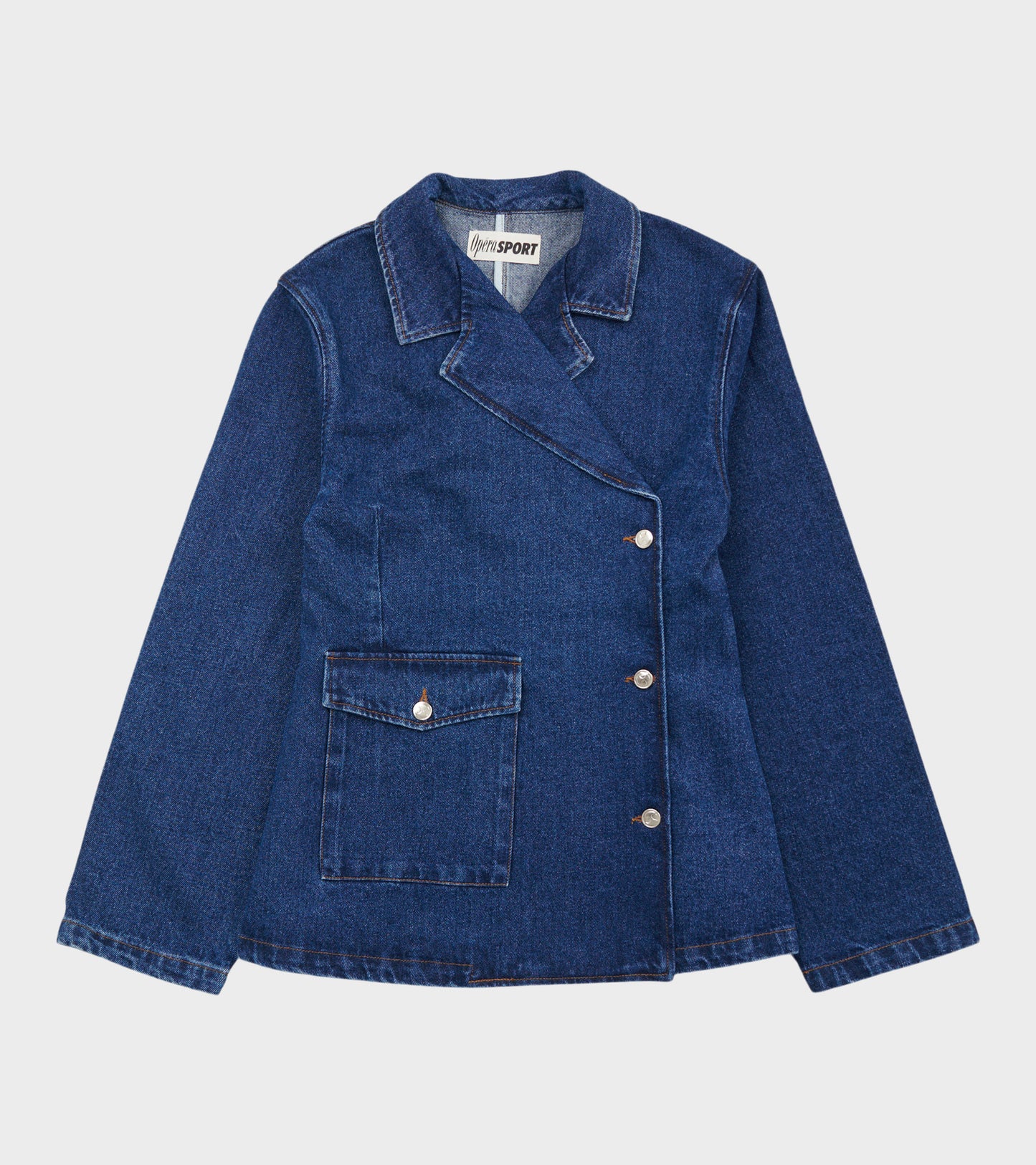 Victoria Denim Blazer Medium Blue