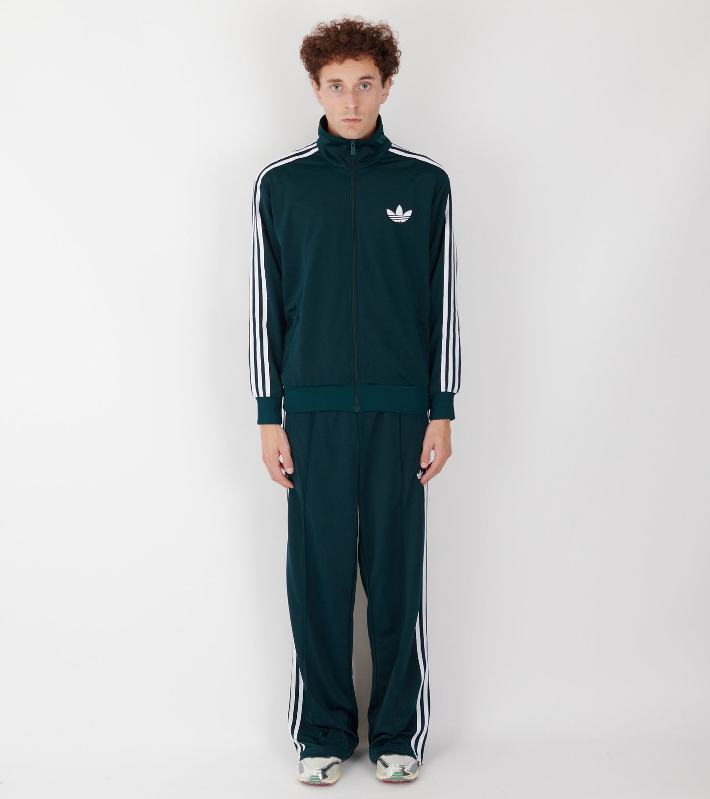 Firebird Track Pants Aurora Ivy/White