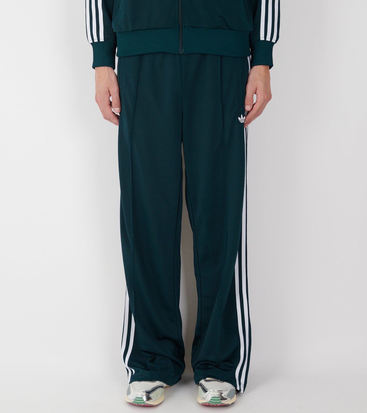 Firebird Track Pants Aurora Ivy/White