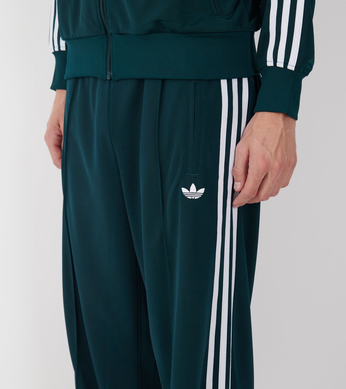 Firebird Track Pants Aurora Ivy/White