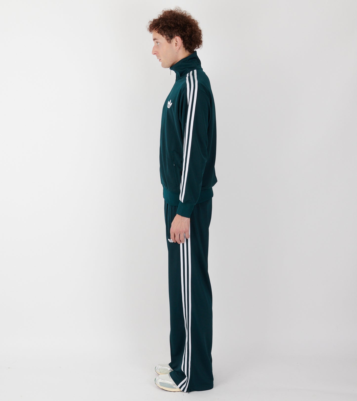 Firebird Track Pants Aurora Ivy/White