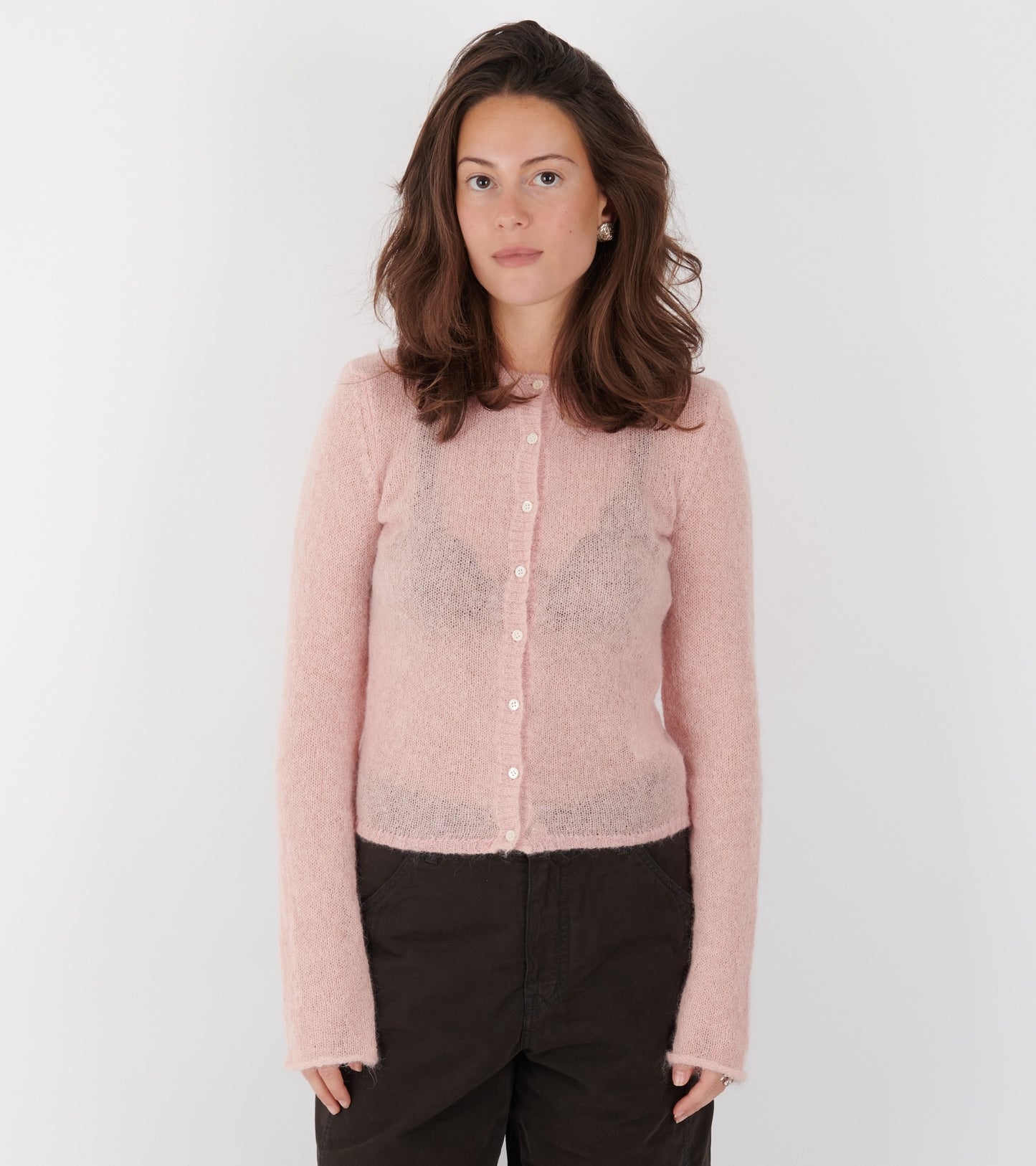 Tantal Cardigan Light Pink