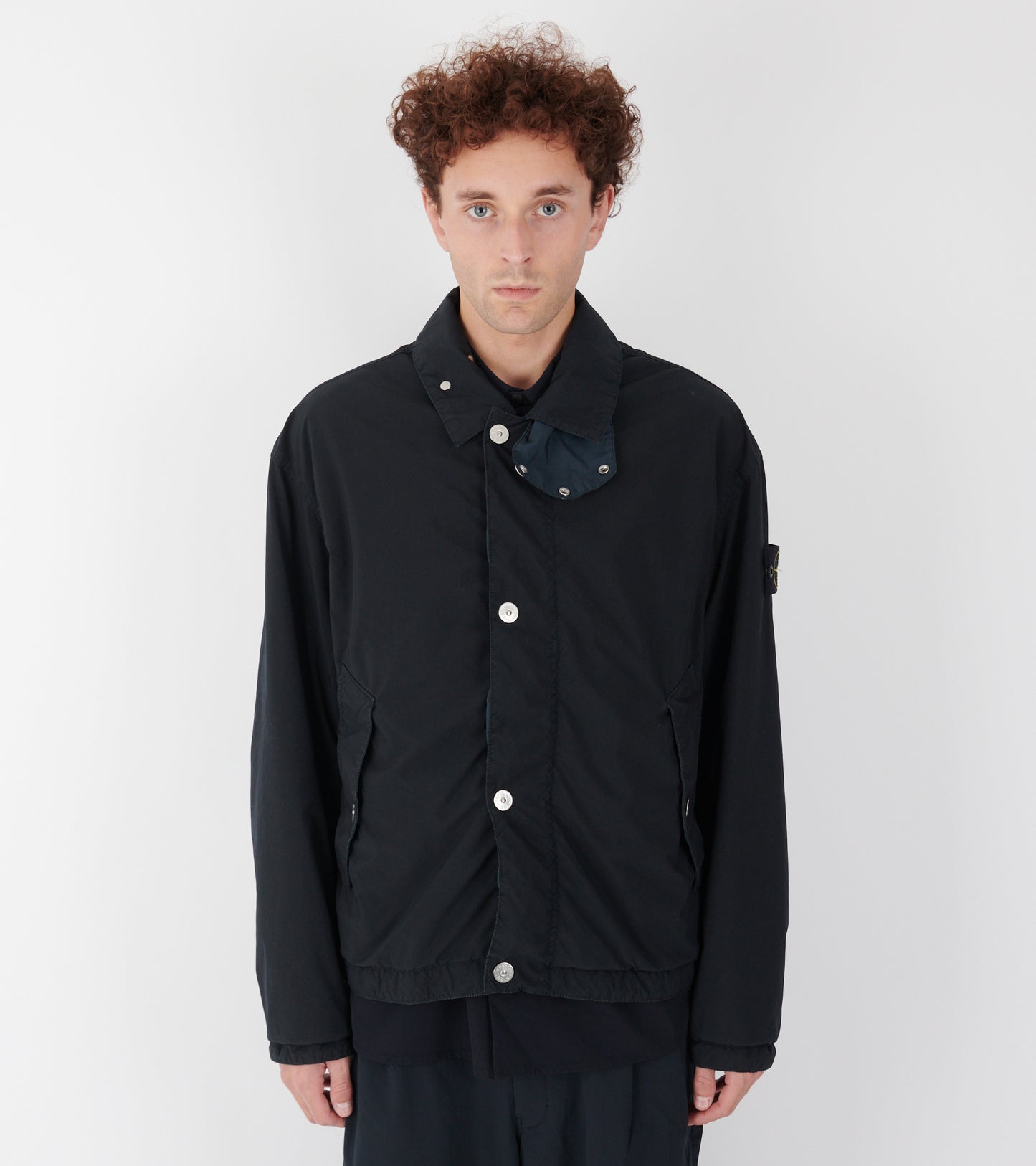 Light Compact Touch Poly-TC Jacket Dark Navy