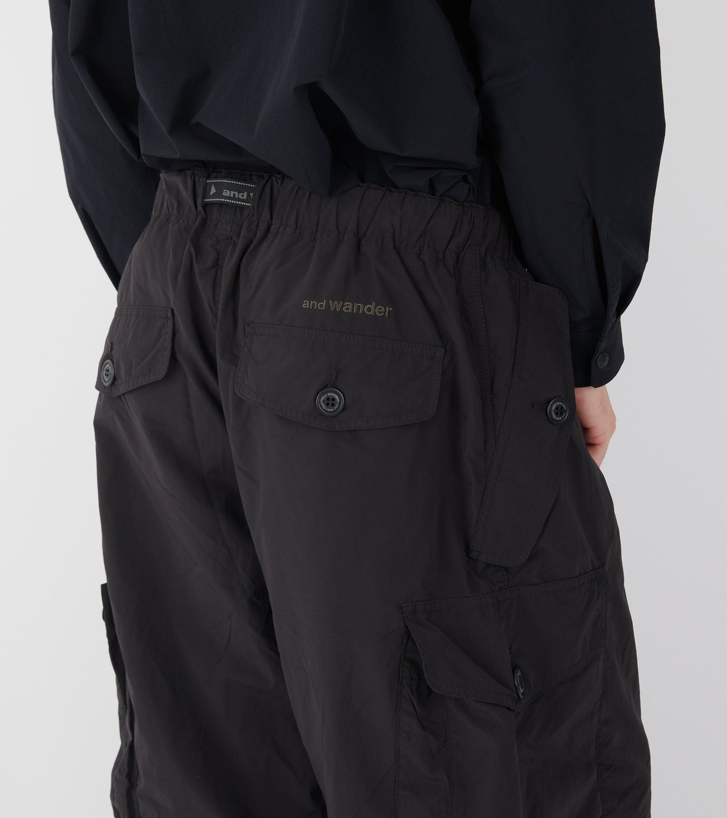 Oversized Cargo Pants Black