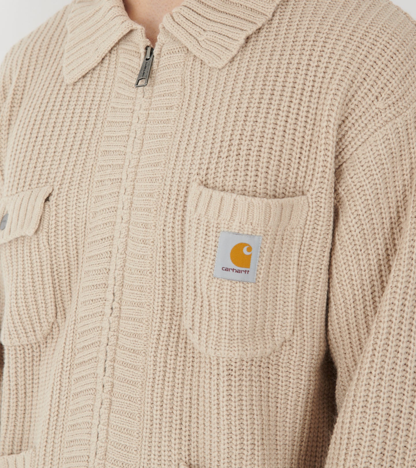 Chore Knit Jacket Fleur De Sel