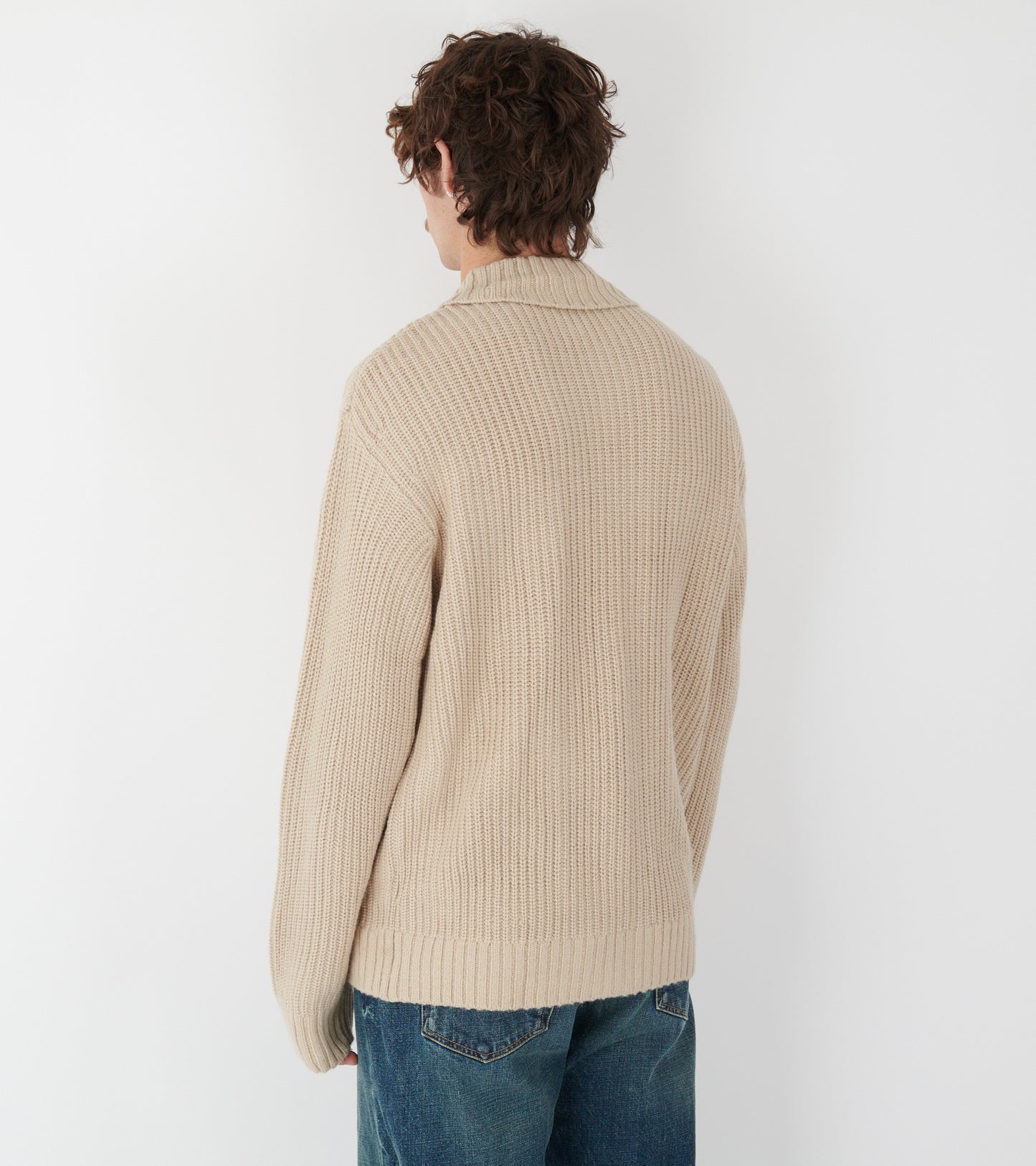 Chore Knit Jacket Fleur De Sel