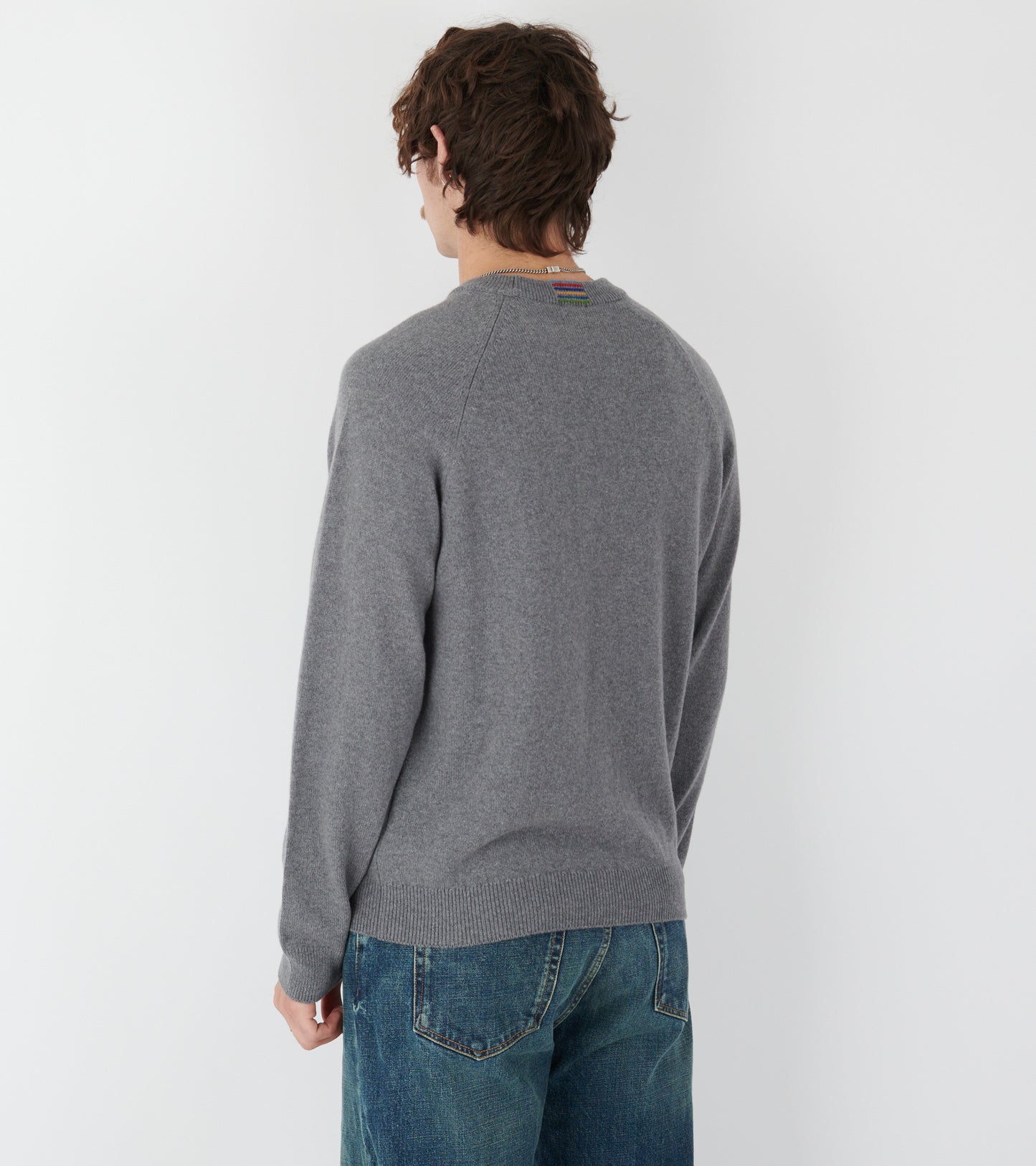 Merino Crewneck Sweater Grey
