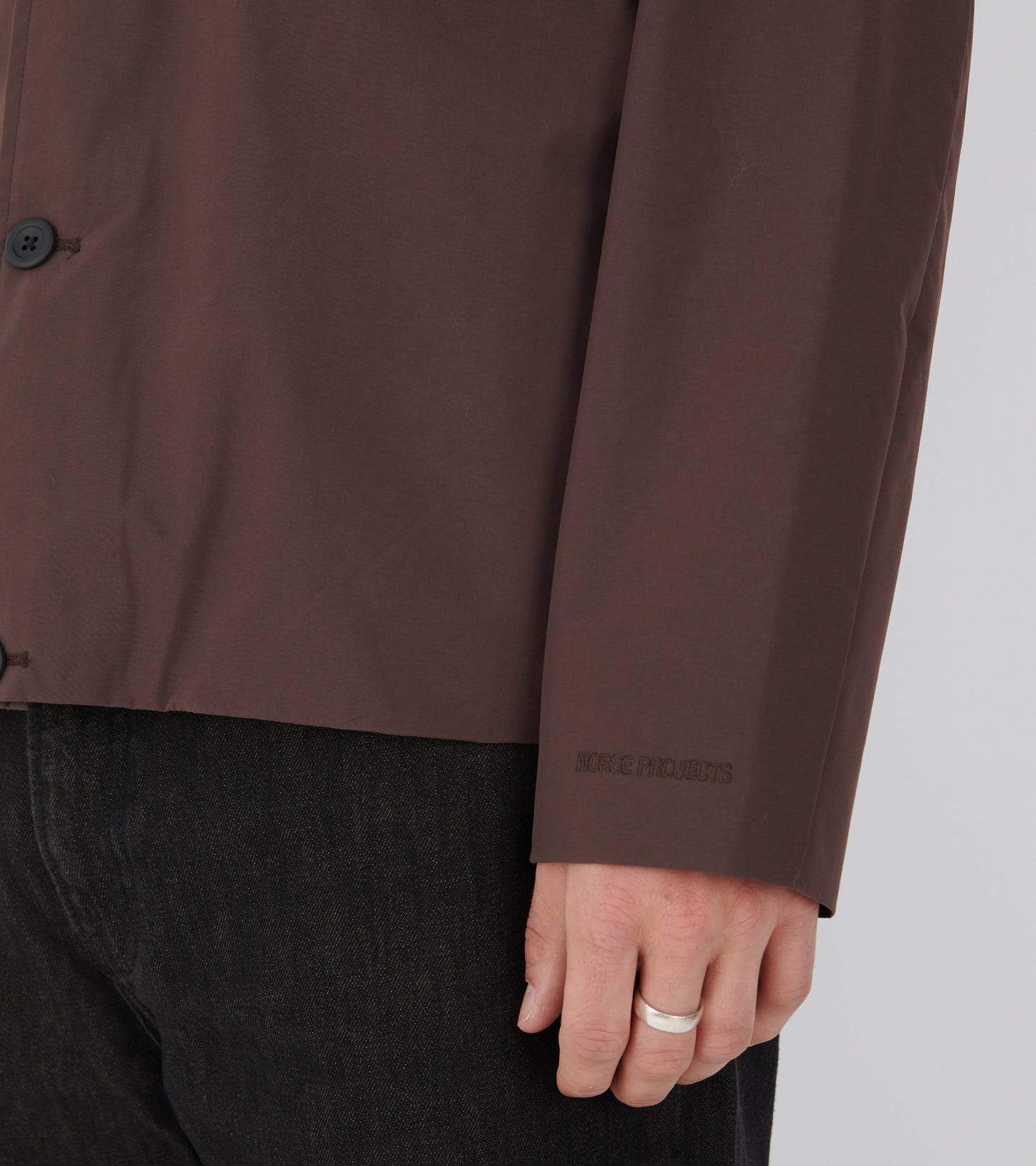 Marcus Windstopper Overshirt Seal Brown