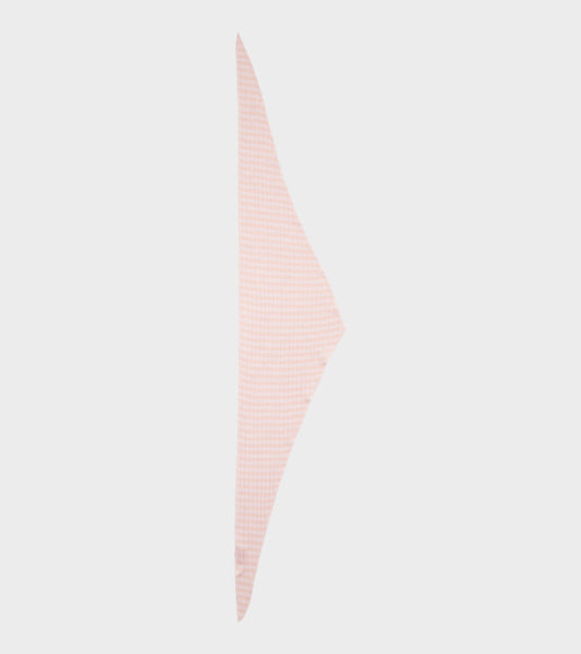 Scarf Triangle Wool Rose/Violet