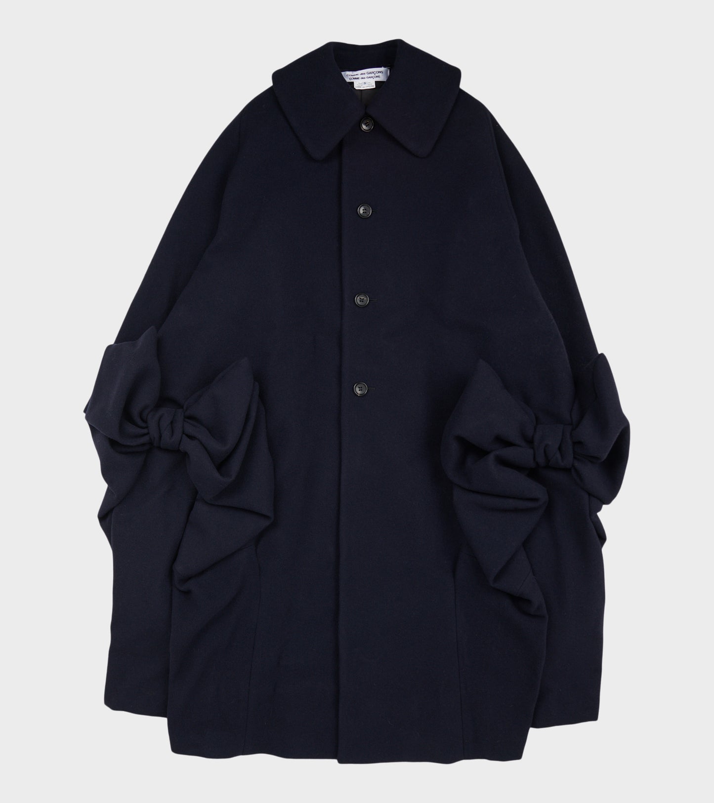 Bow Coat Navy