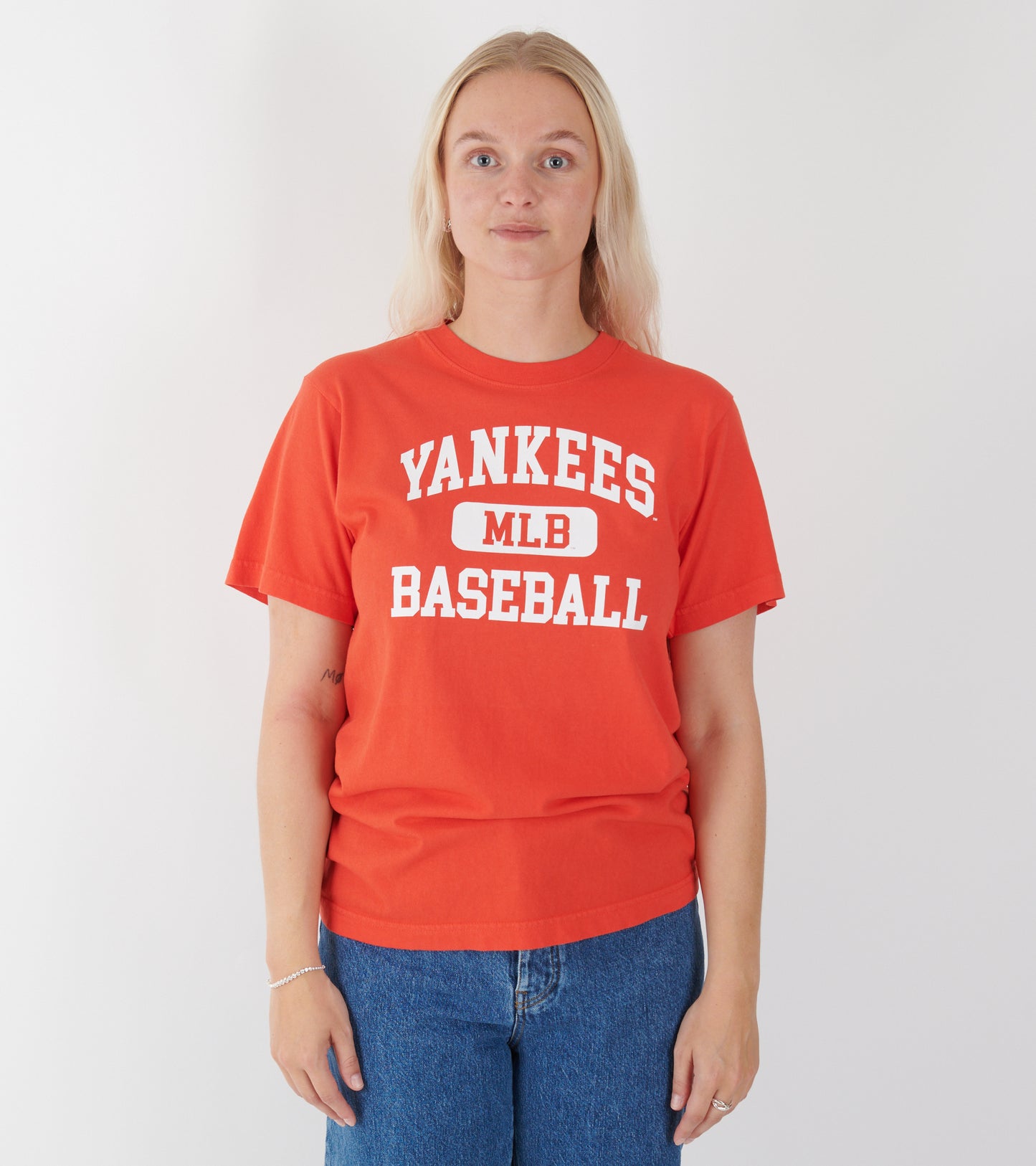 Yankees Ivy T-shirt Fire Red/White