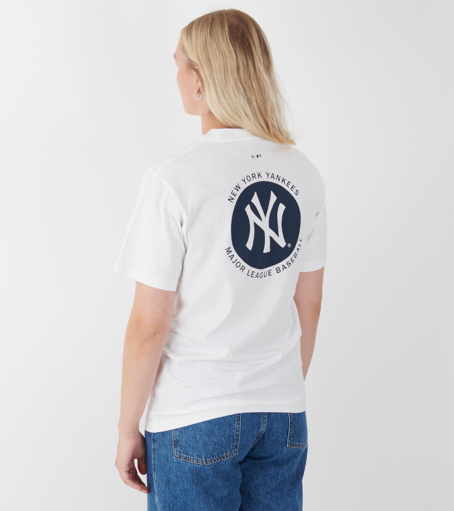 Major League T-shirt White/Navy