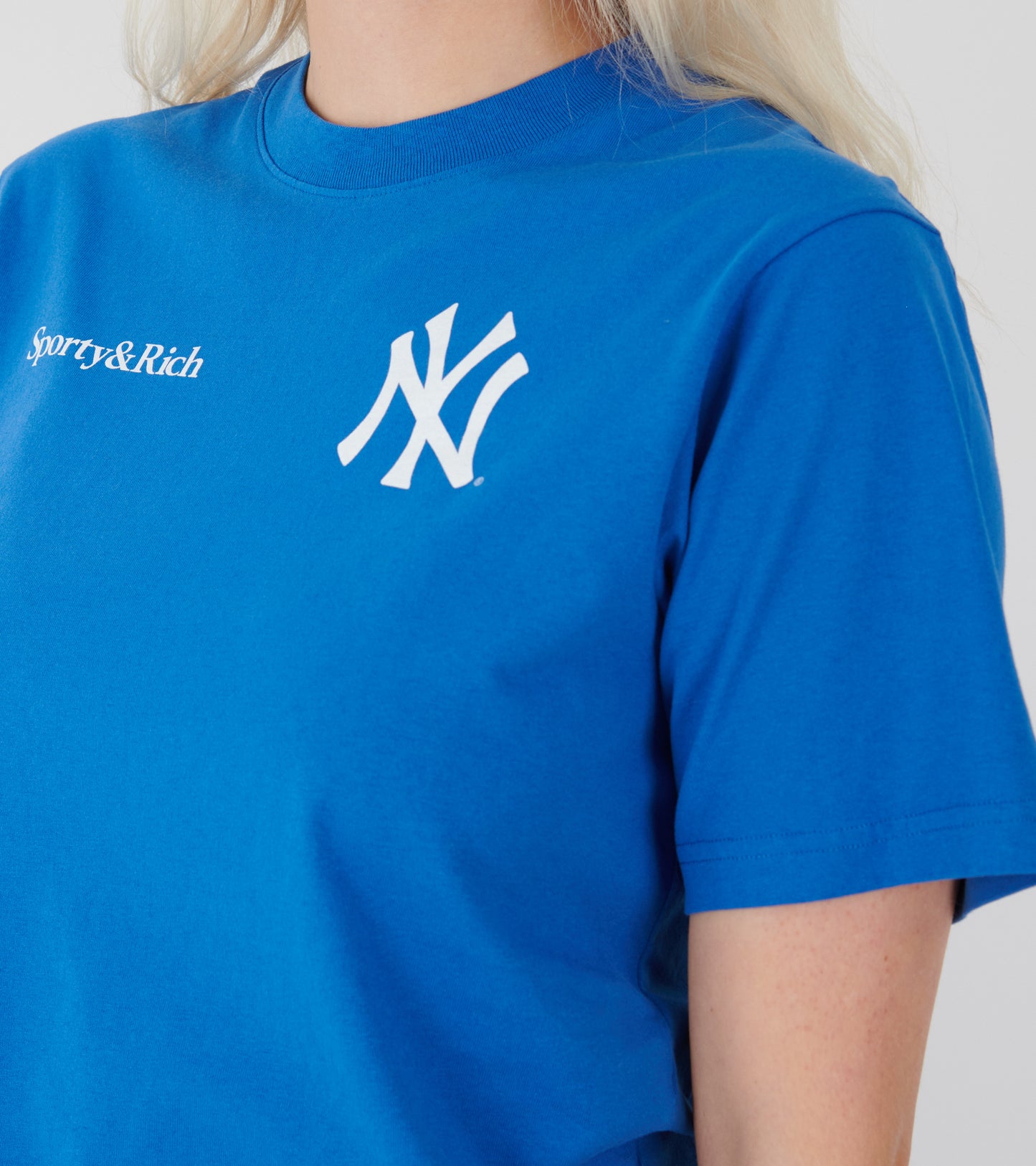 Slugger T-shirt Team Blue/White