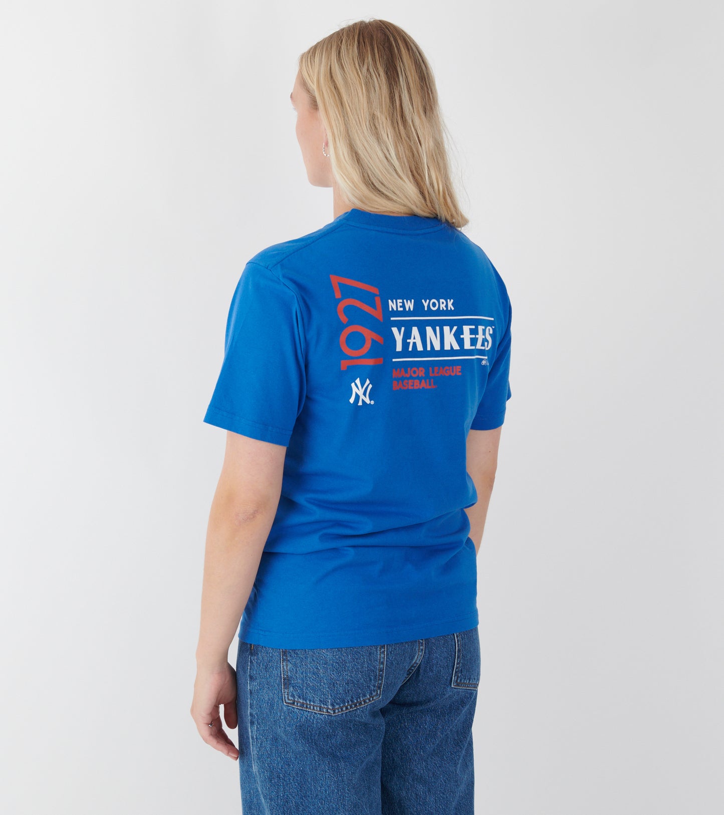 Slugger T-shirt Team Blue/White