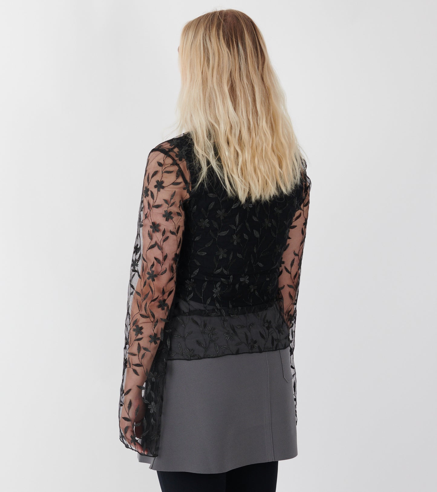 Flora Shirt Black