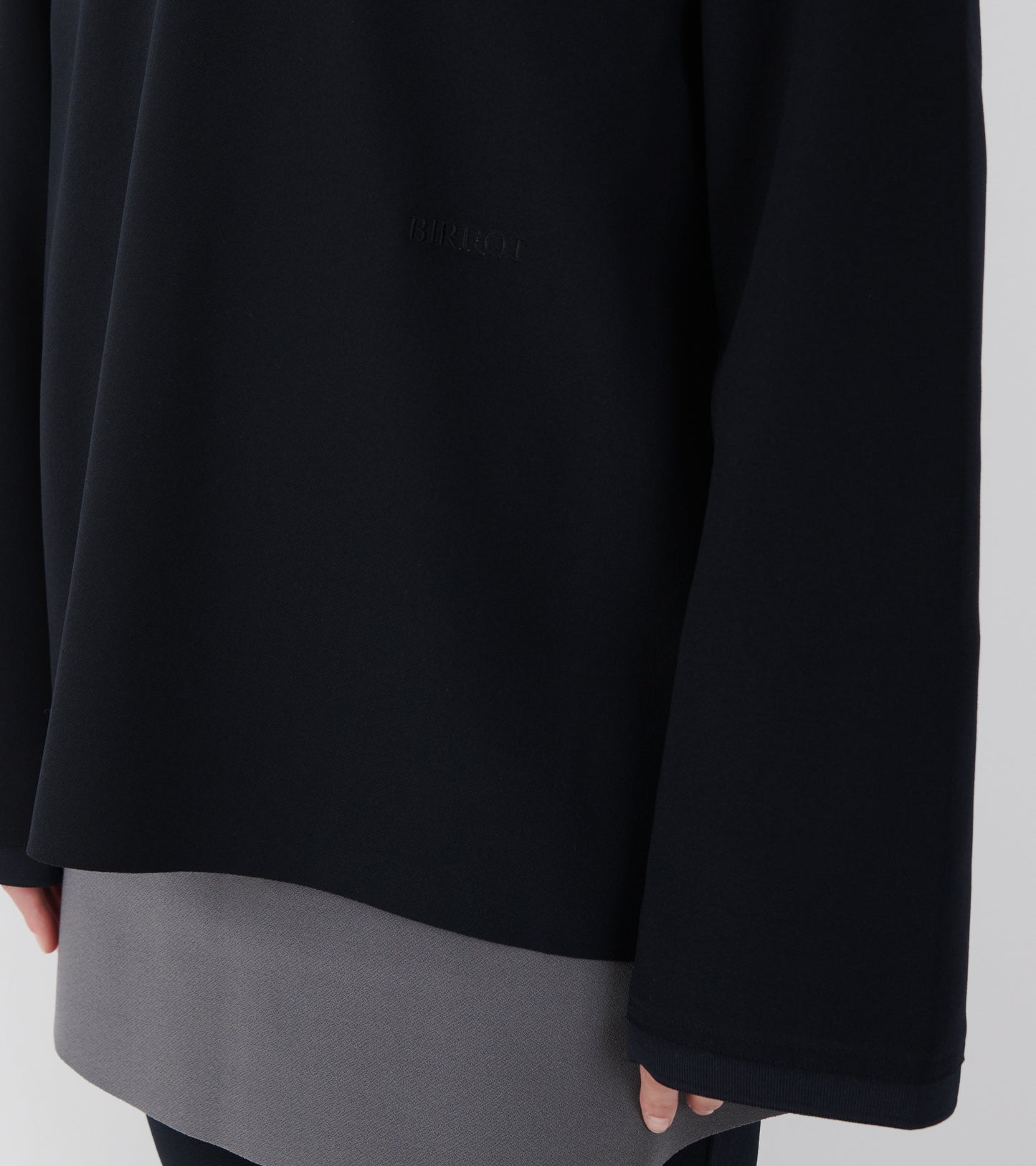 Lay2 Long-Sleeve Polo Ink