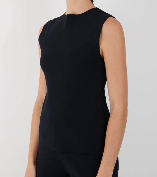 Lay2 Drape Top ink