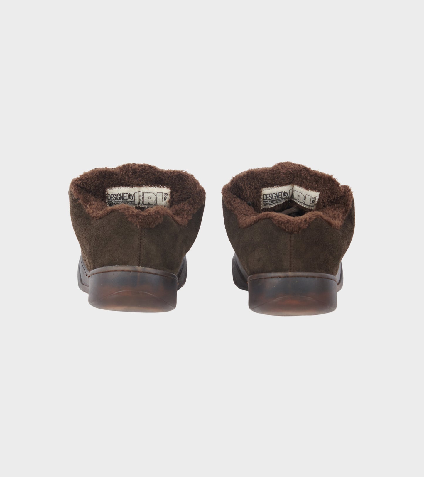 Suede Vamp Skate Sneakers Mud Brown