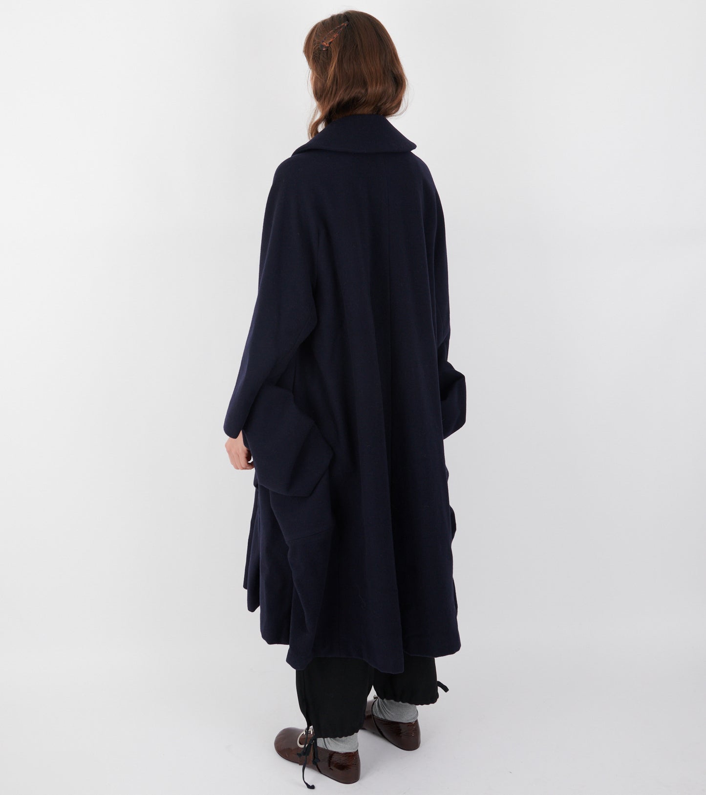 Bow Coat Navy