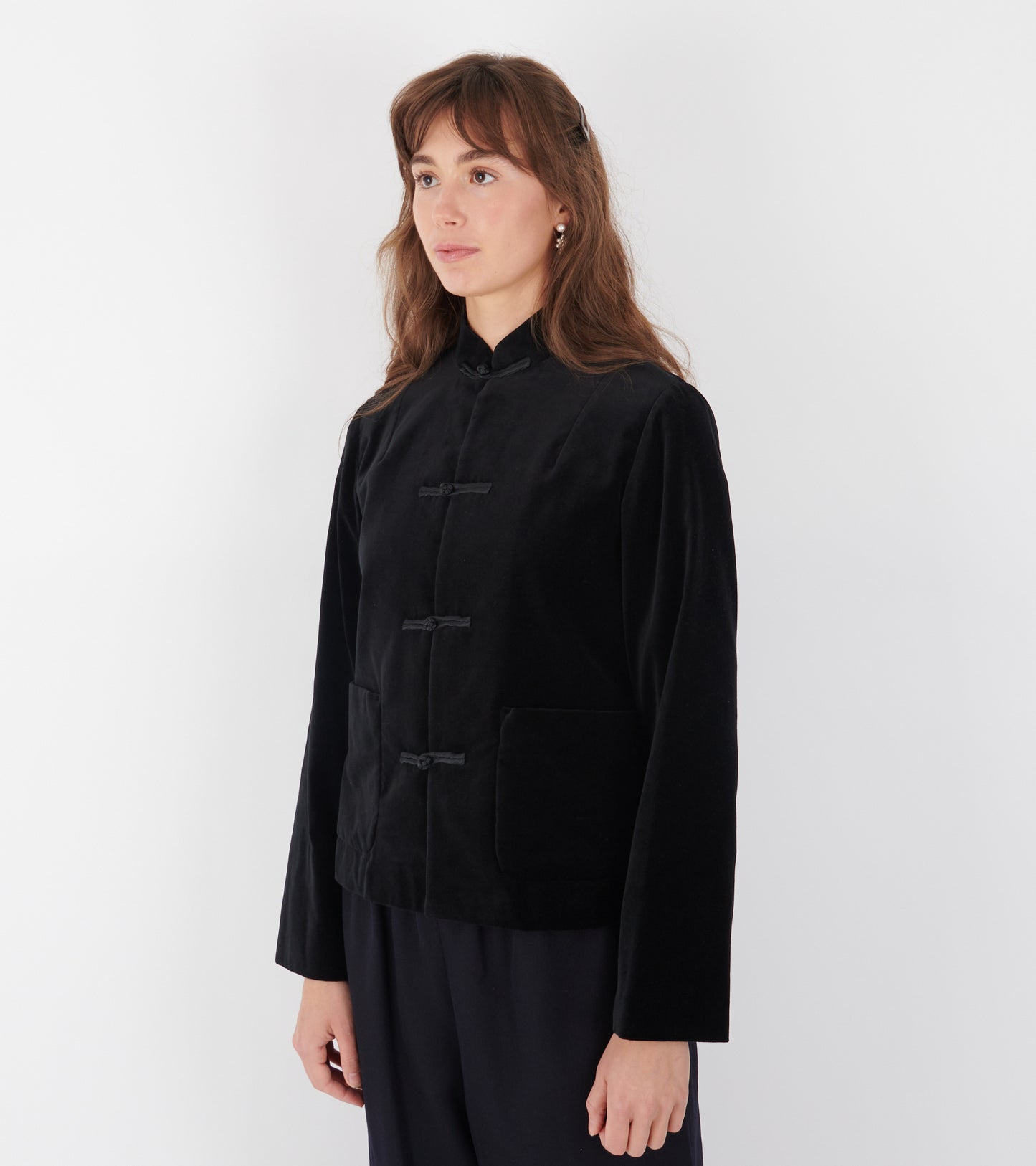Velvet Jacket Black