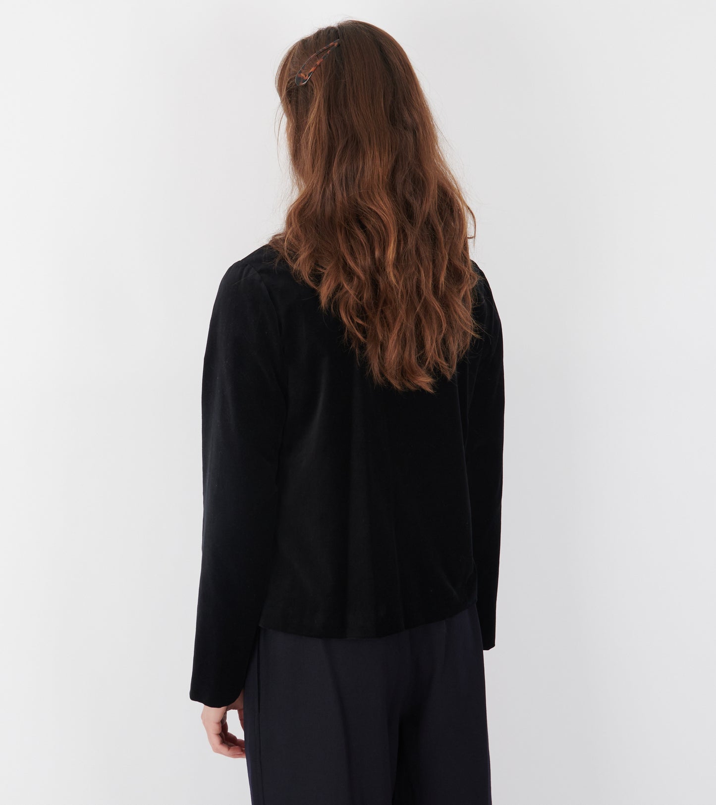 Velvet Jacket Black