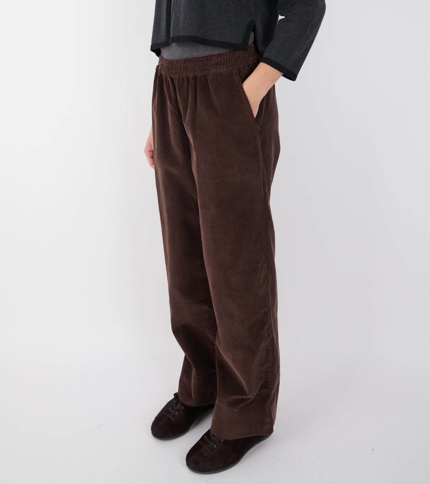 Jasmine Pants Dark Brown