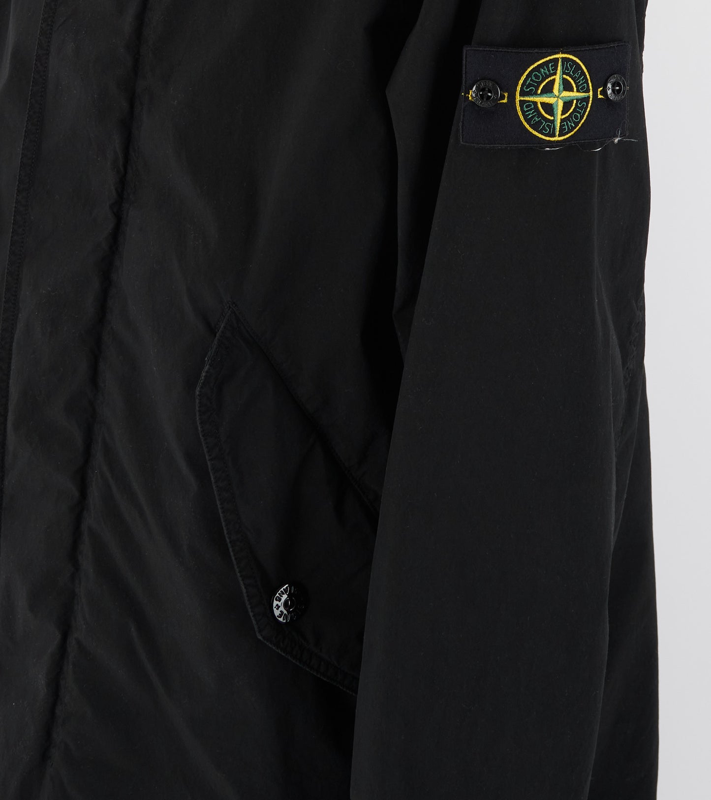 Light Compact Touch Poly-TC Jacket Black