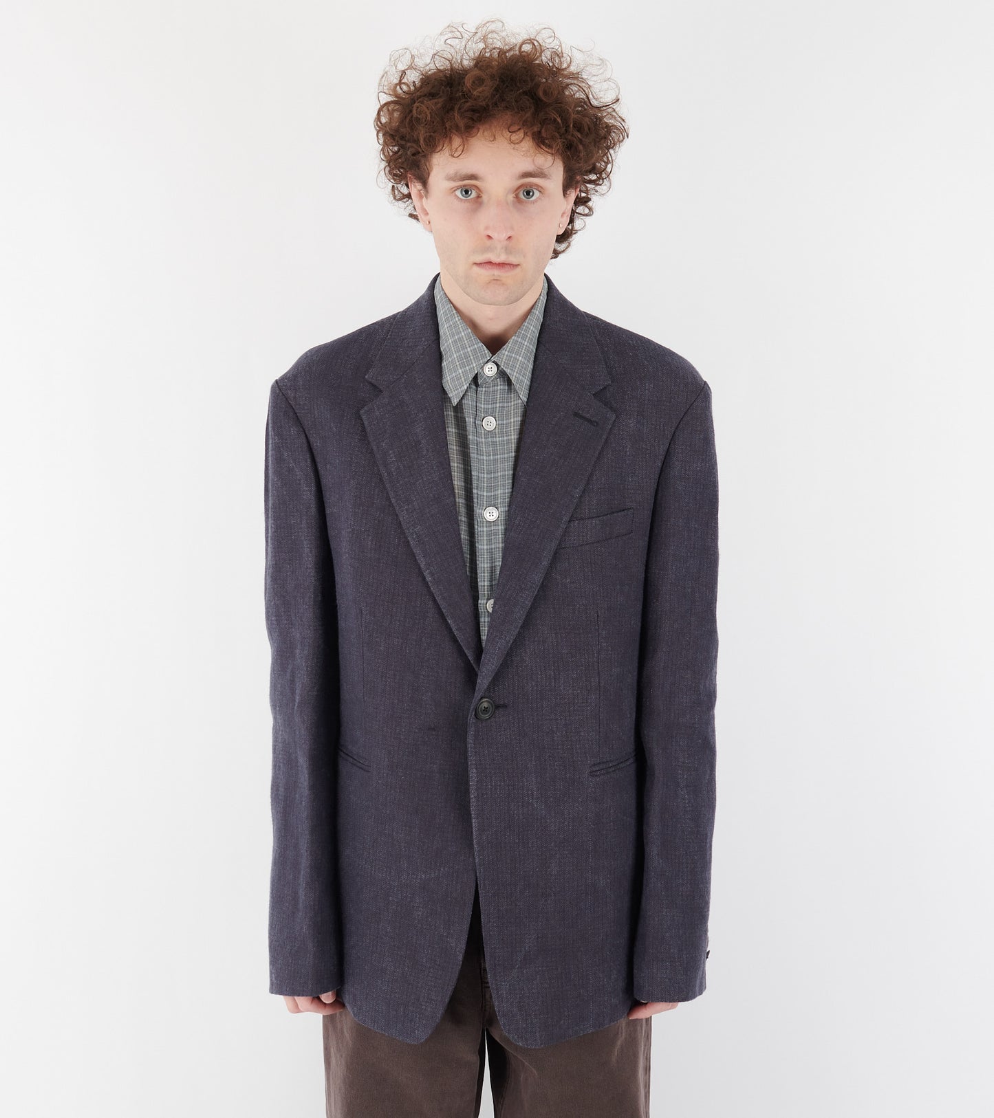 Unconstructed Shinjuku Blazer Grey