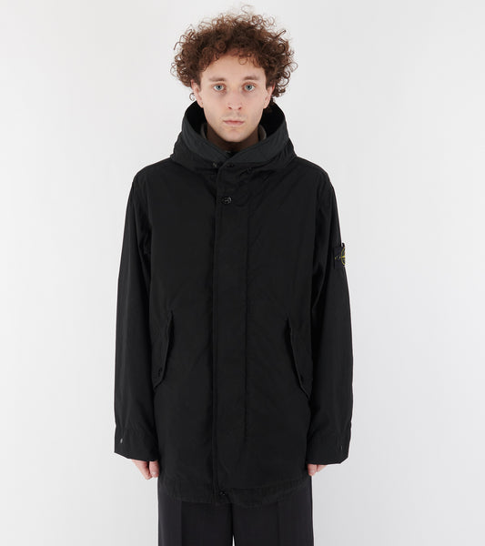 Light Compact Touch Poly-TC Jacket Black