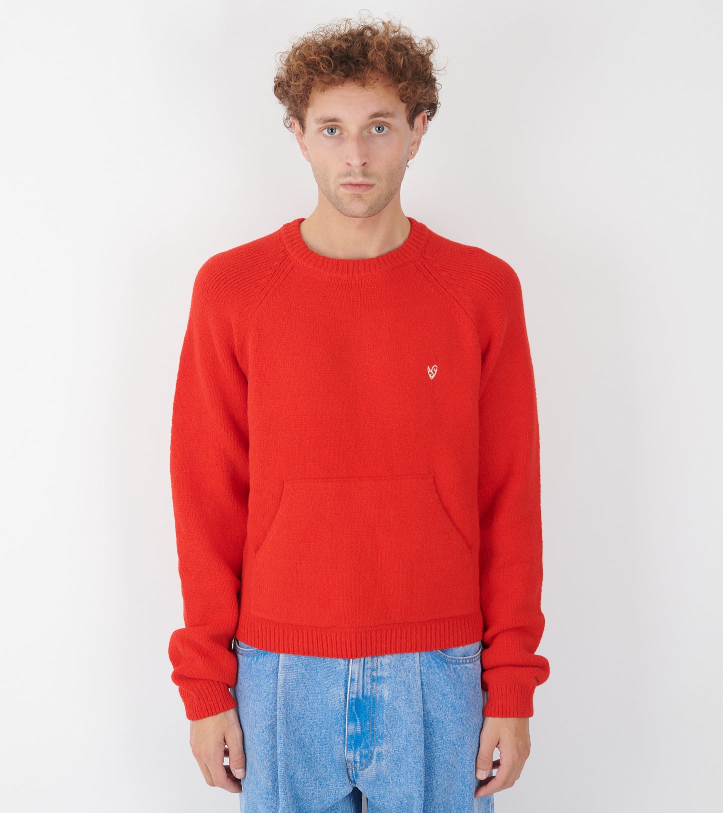 Crewneck Jumper Red