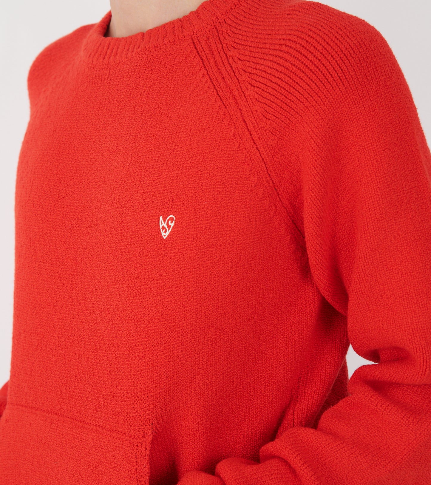 Crewneck Jumper Red