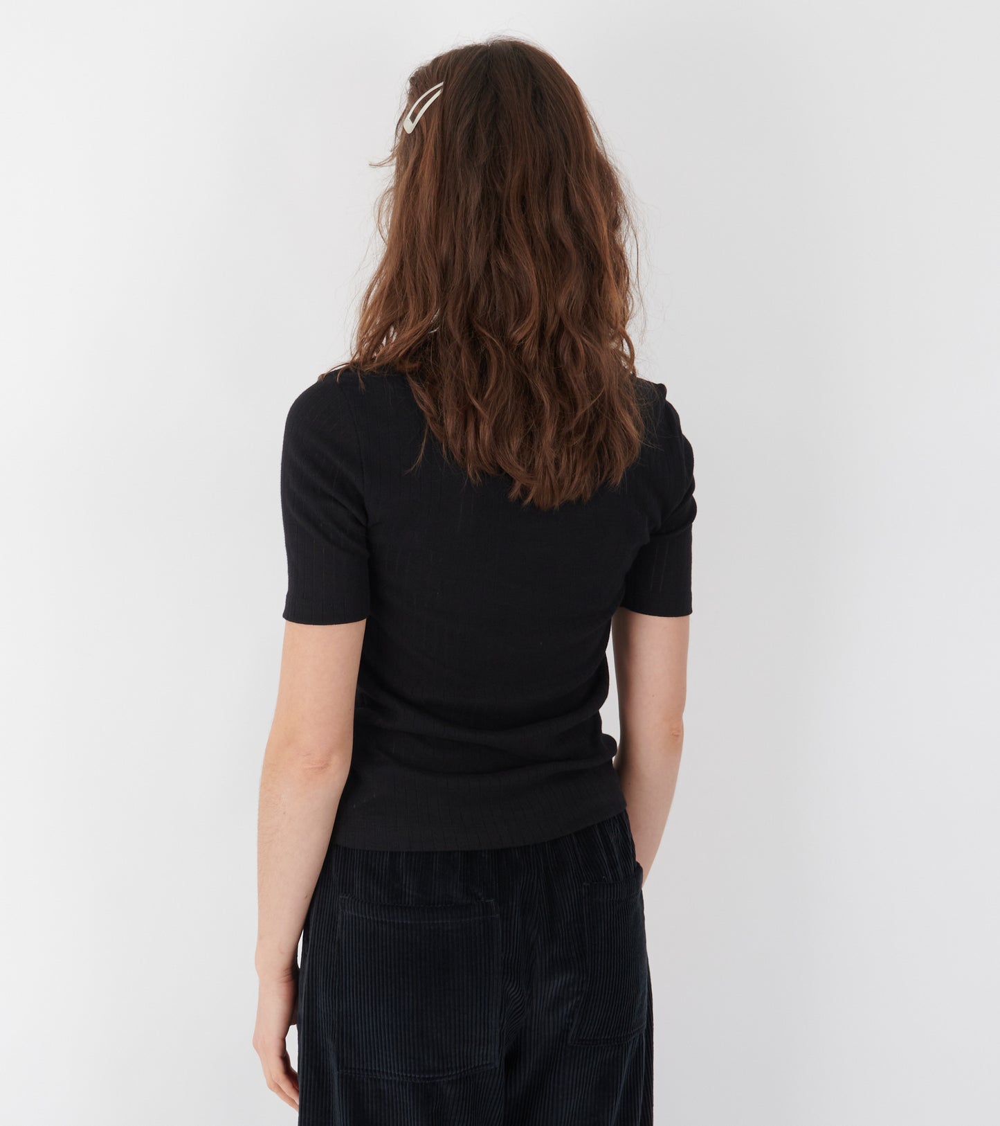 Liv Henley Tee Black