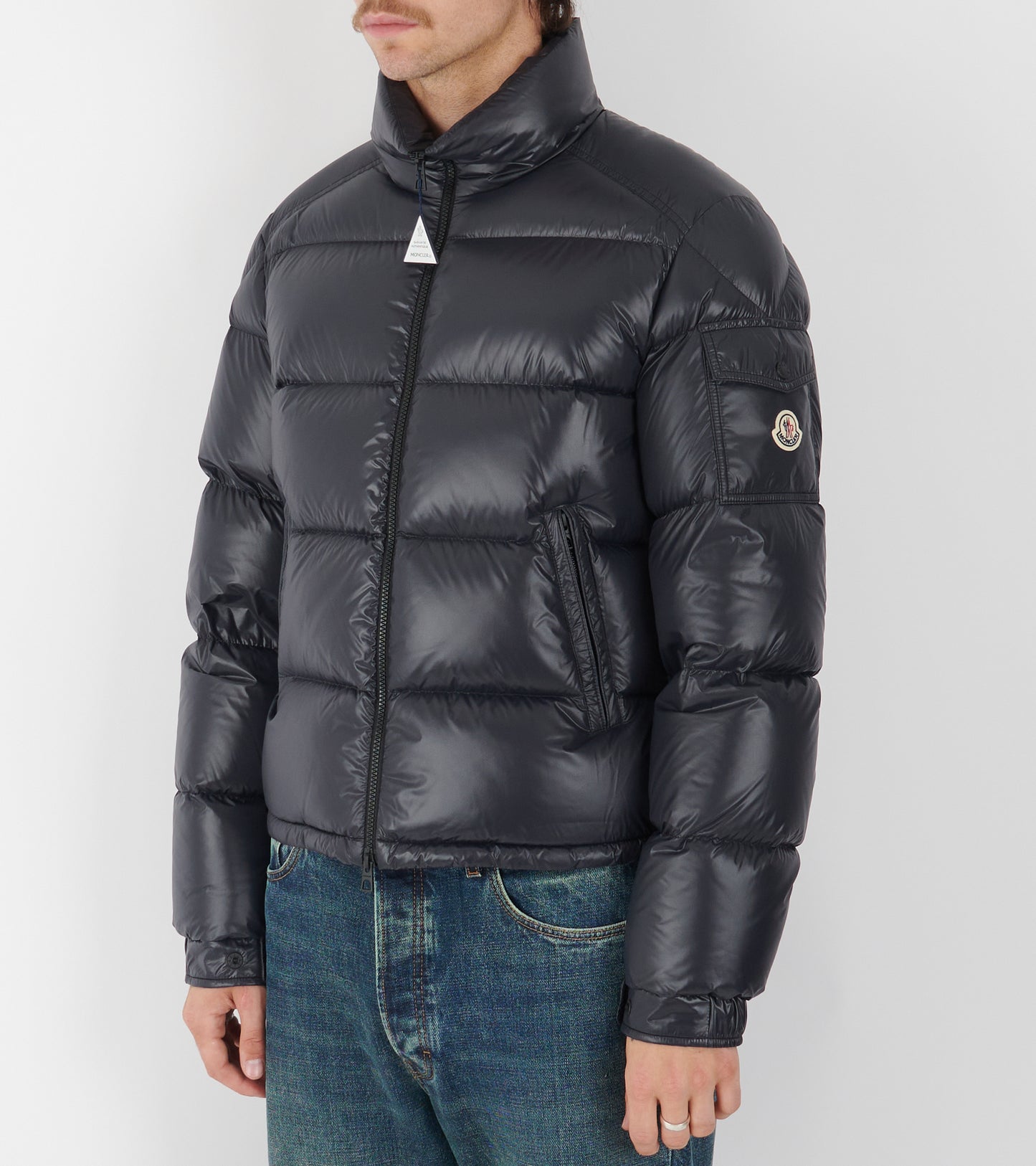 Levitha Hooded Down Jacket Black