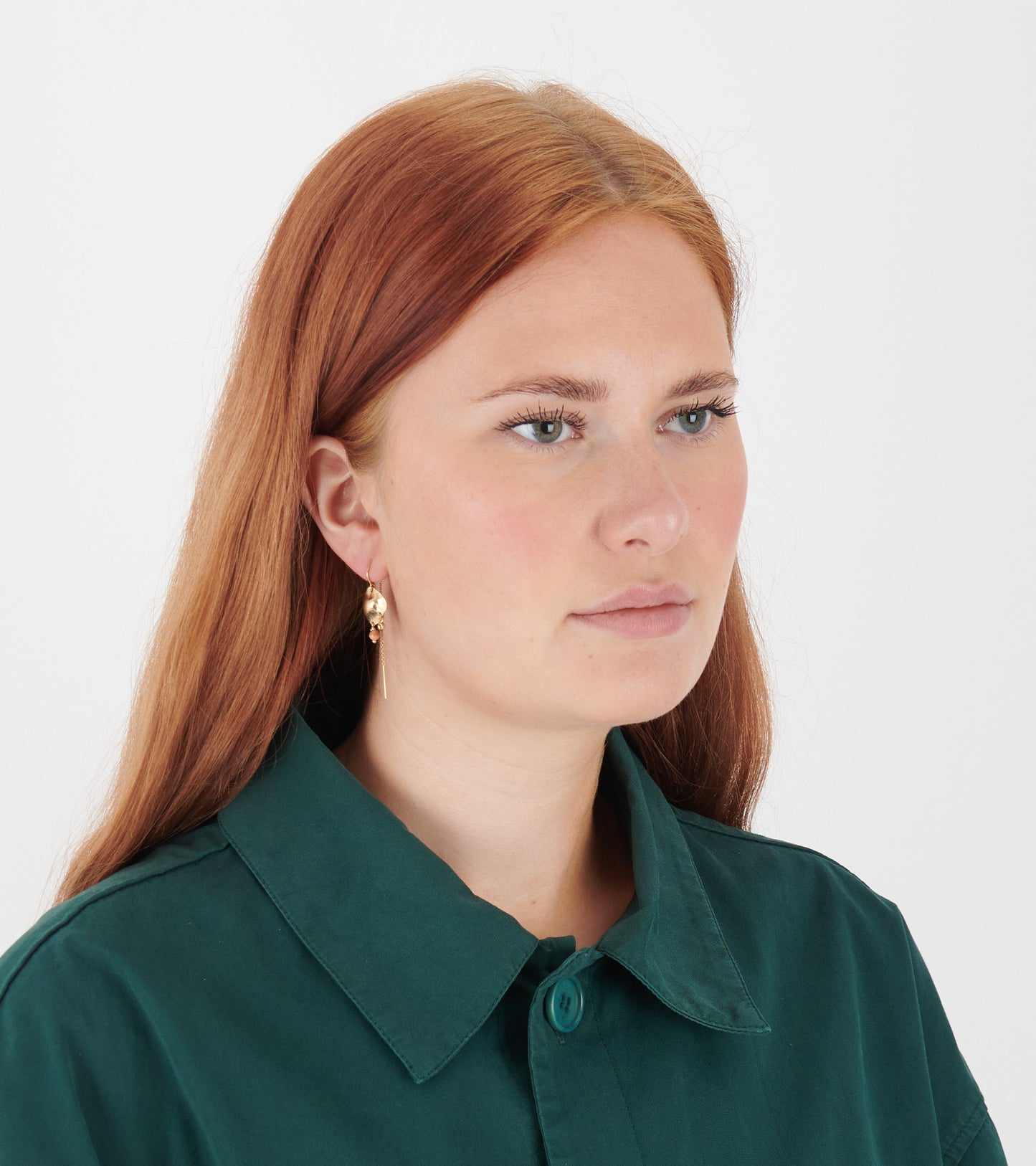 Jodhi Earring Red Malachite