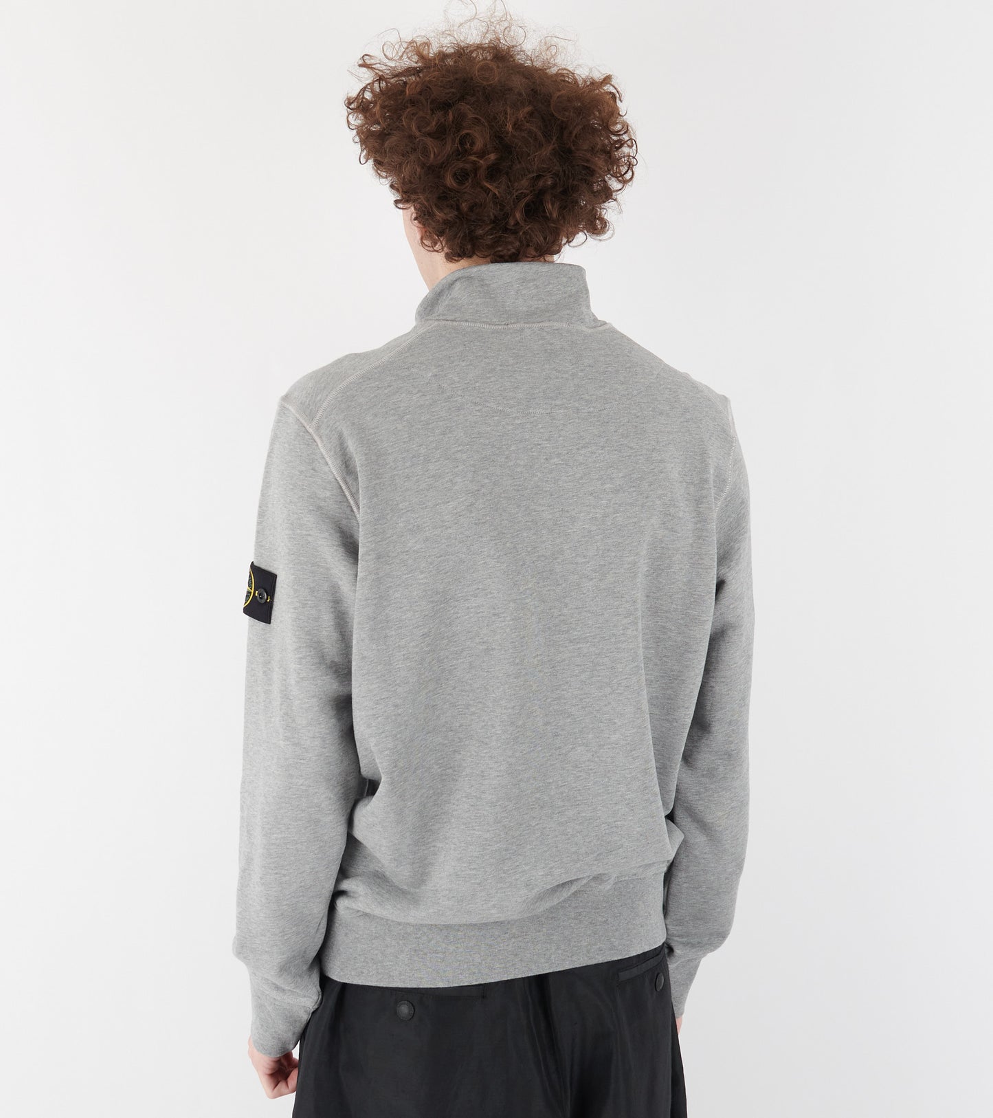 Half Zip Sweatshirt Grey