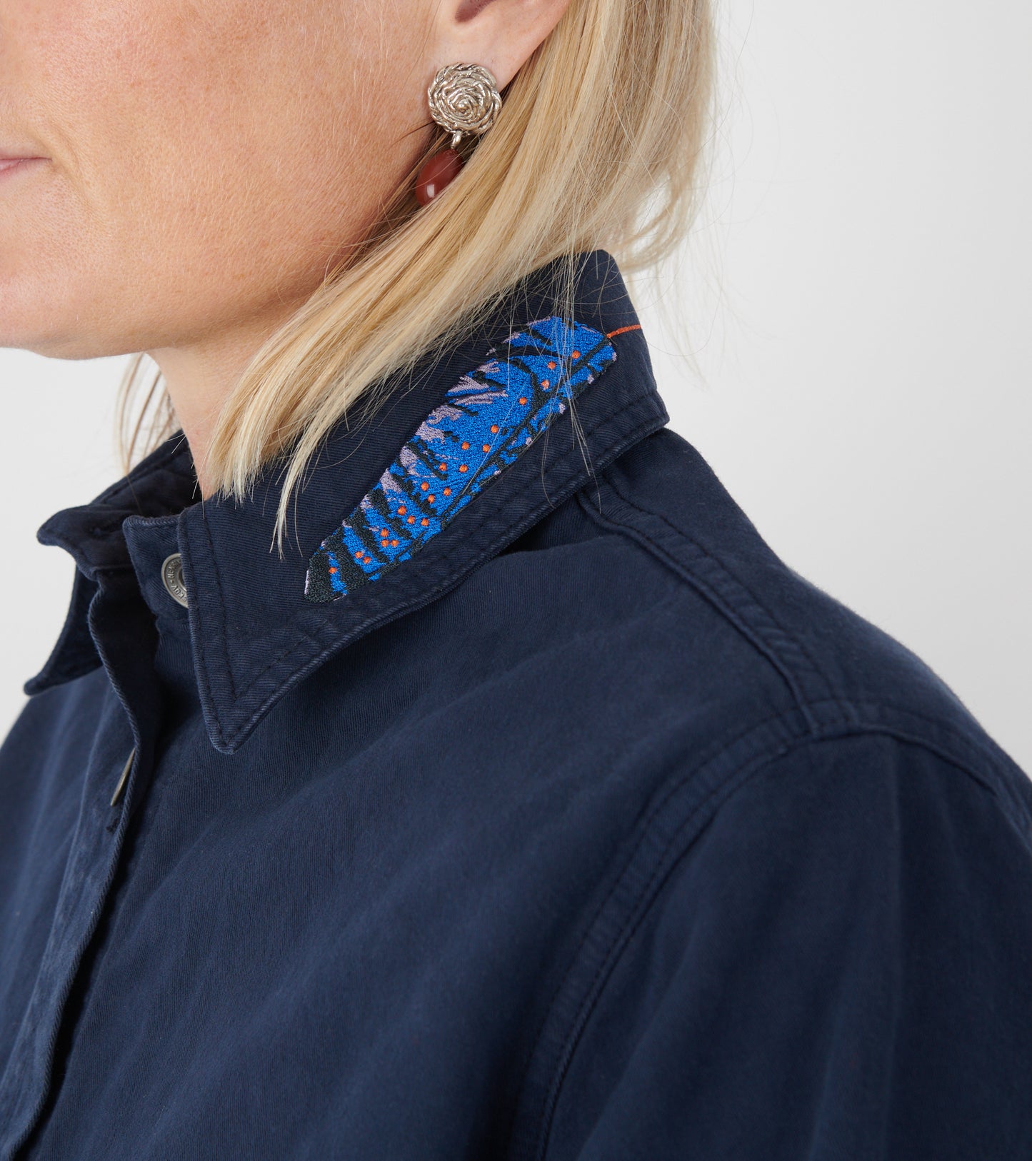Wheel Work Shirt Peacoat