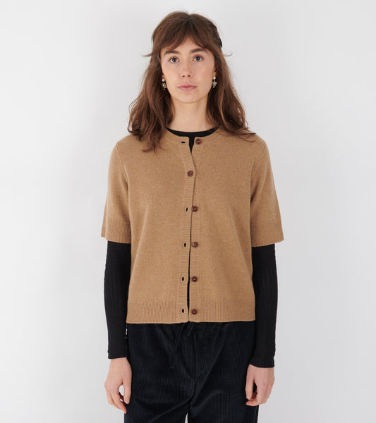Diana Cardigan Camel