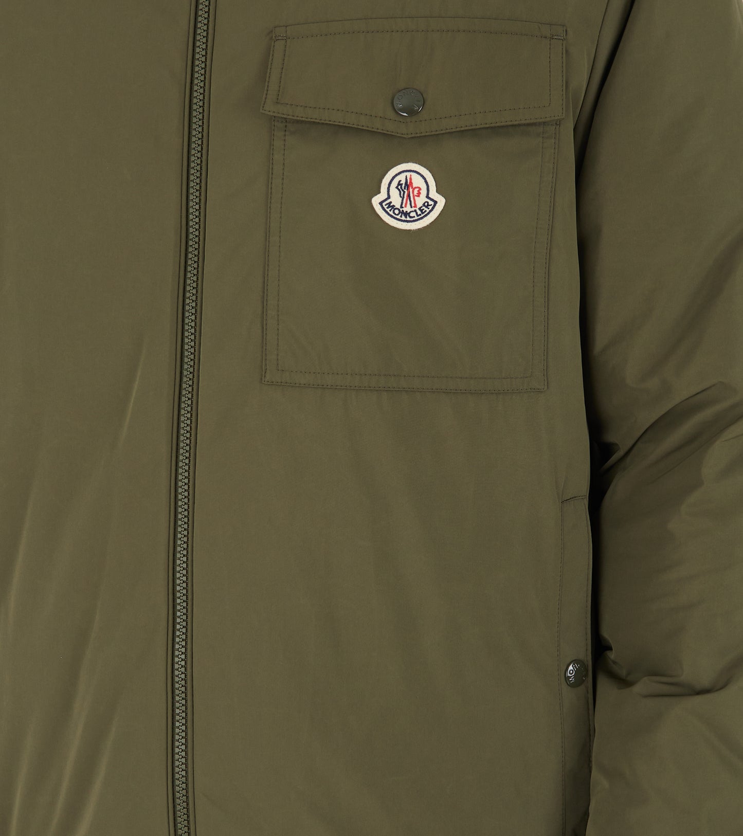 Vigeon Down Shirt Jacket Olive Green