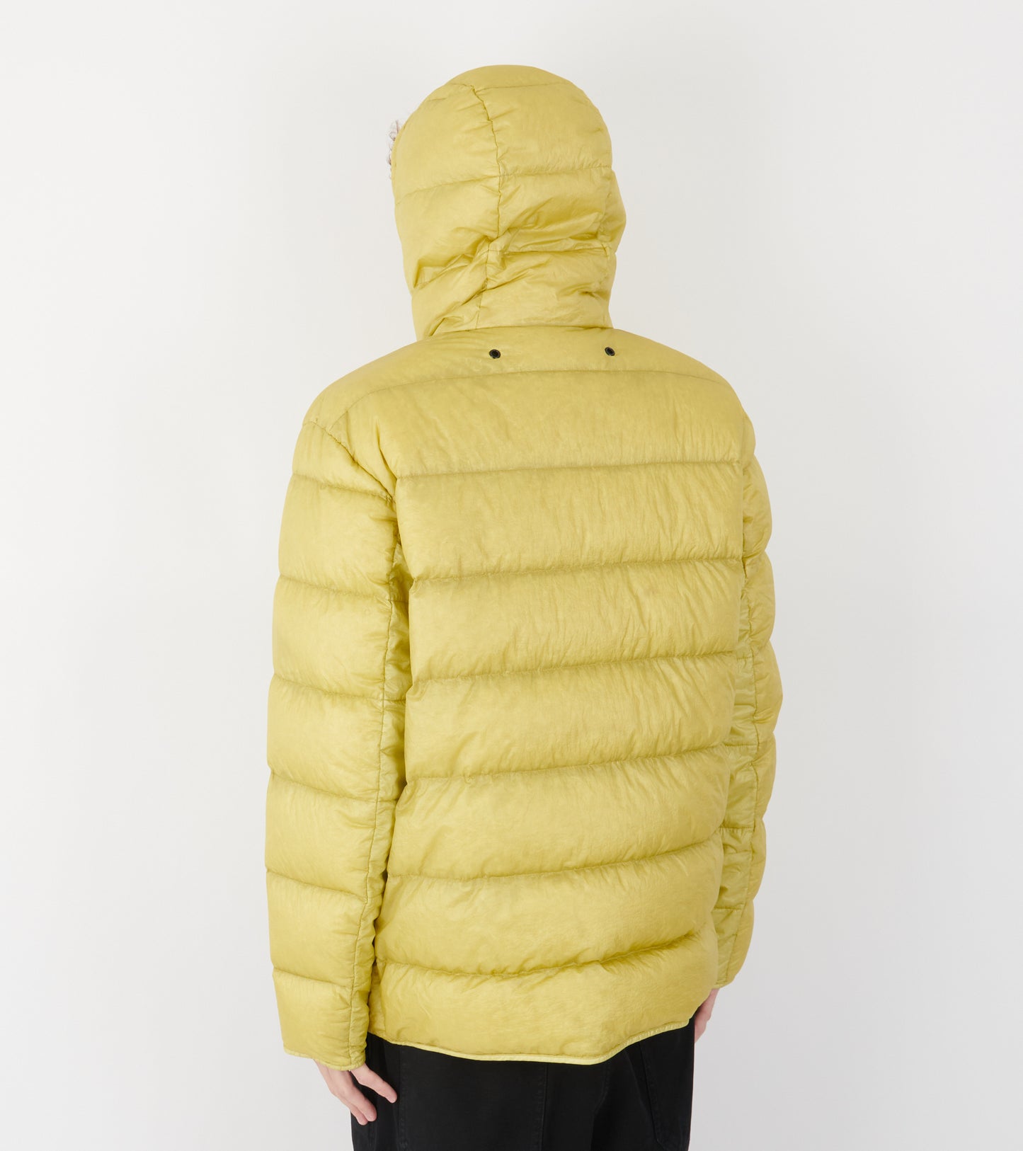 Wrinkled Corduroy Coat Military Green