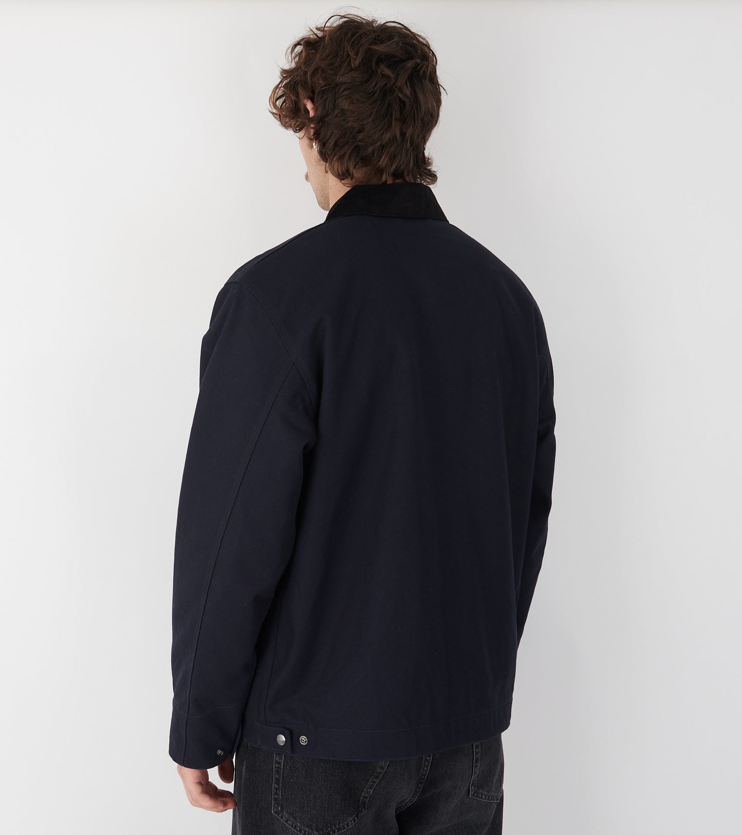 Detroit Jacket Dark Navy/Black Rigid