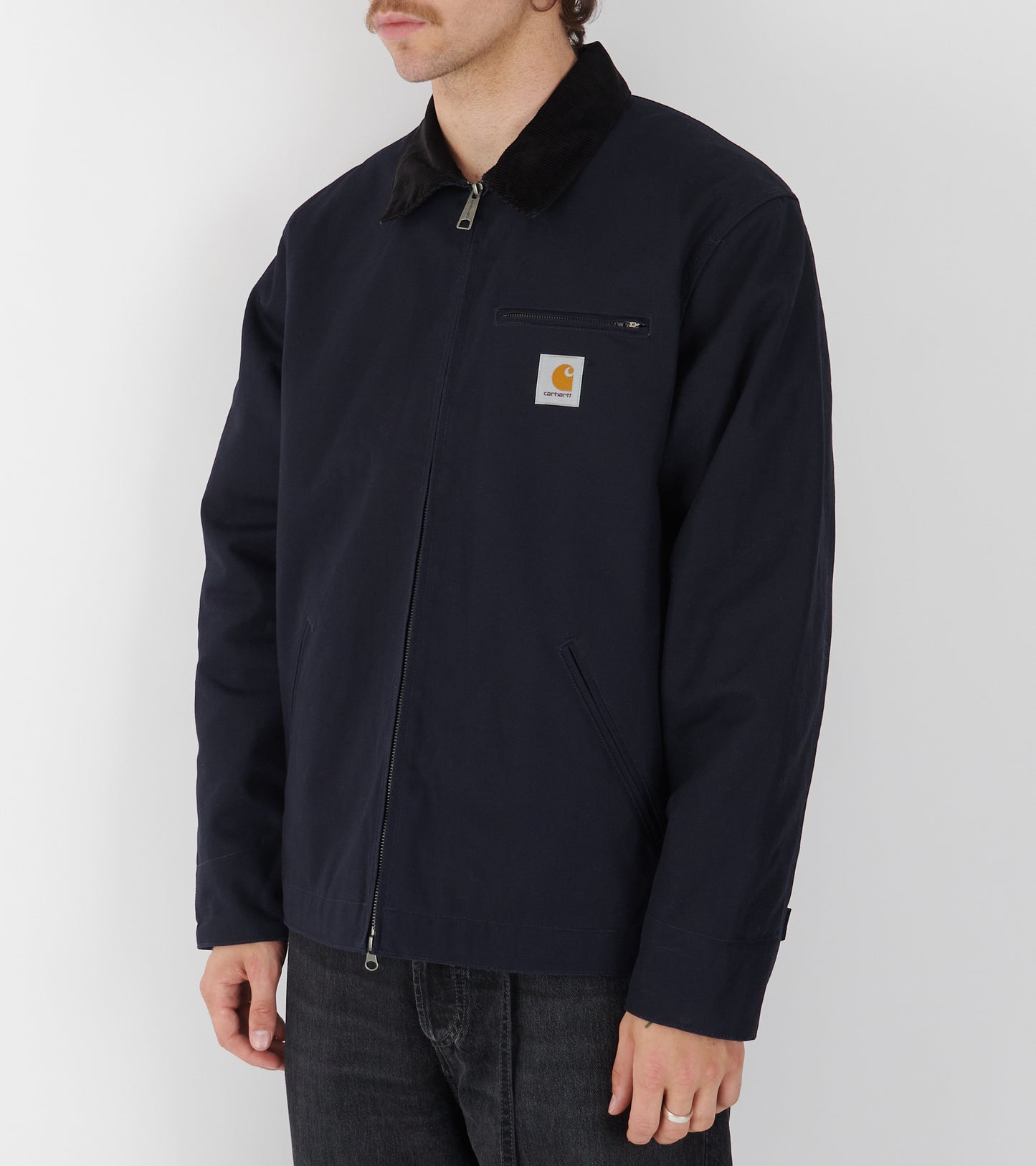 Detroit Jacket Dark Navy/Black Rigid