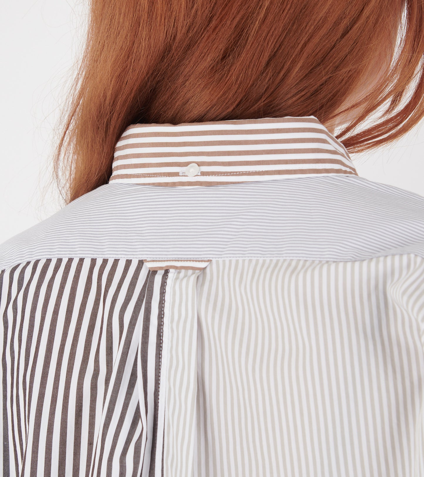 Striped Shirt Natural Mix