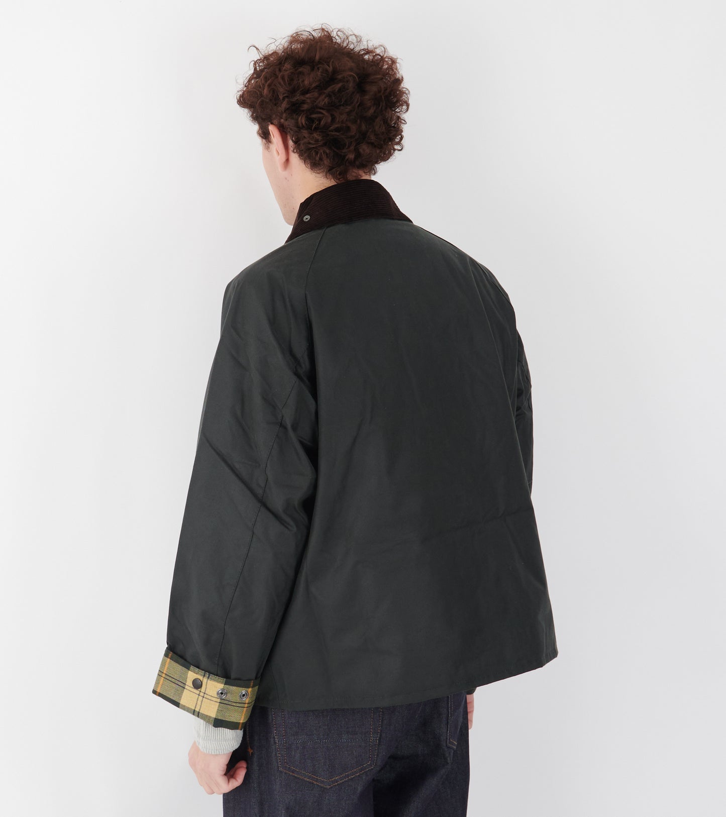 Barbour Modified Transport Wax Jacket Sage