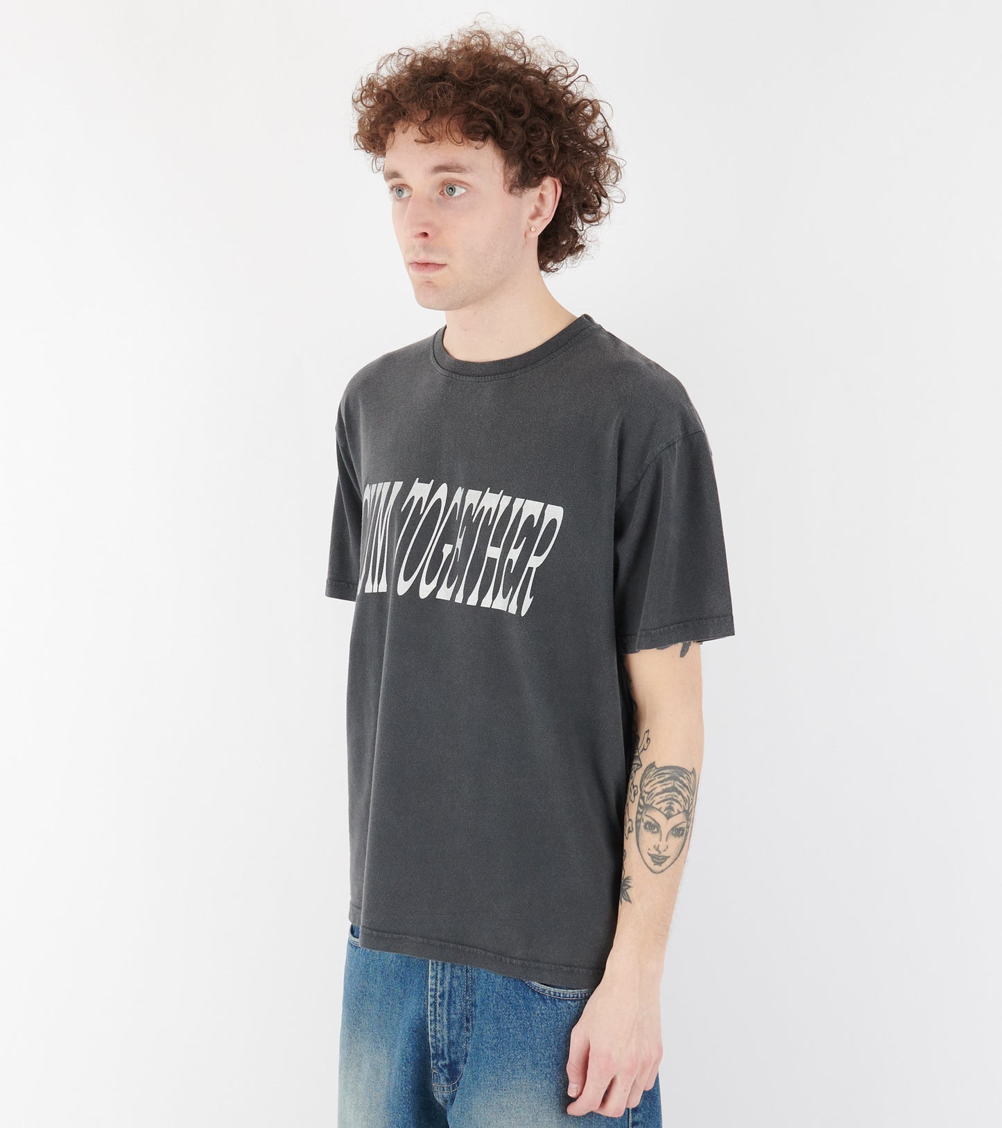 Cum Together T-shirt Off-Black